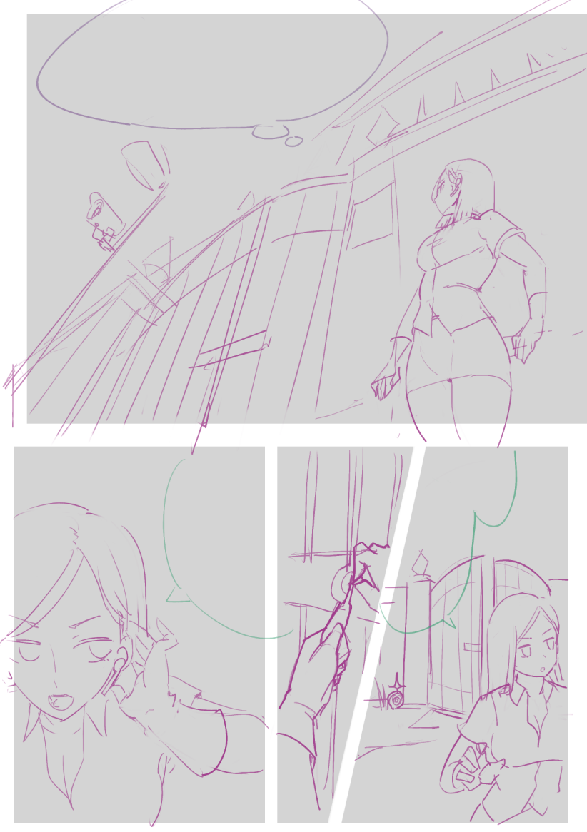 Unfinished Comic page 1 full