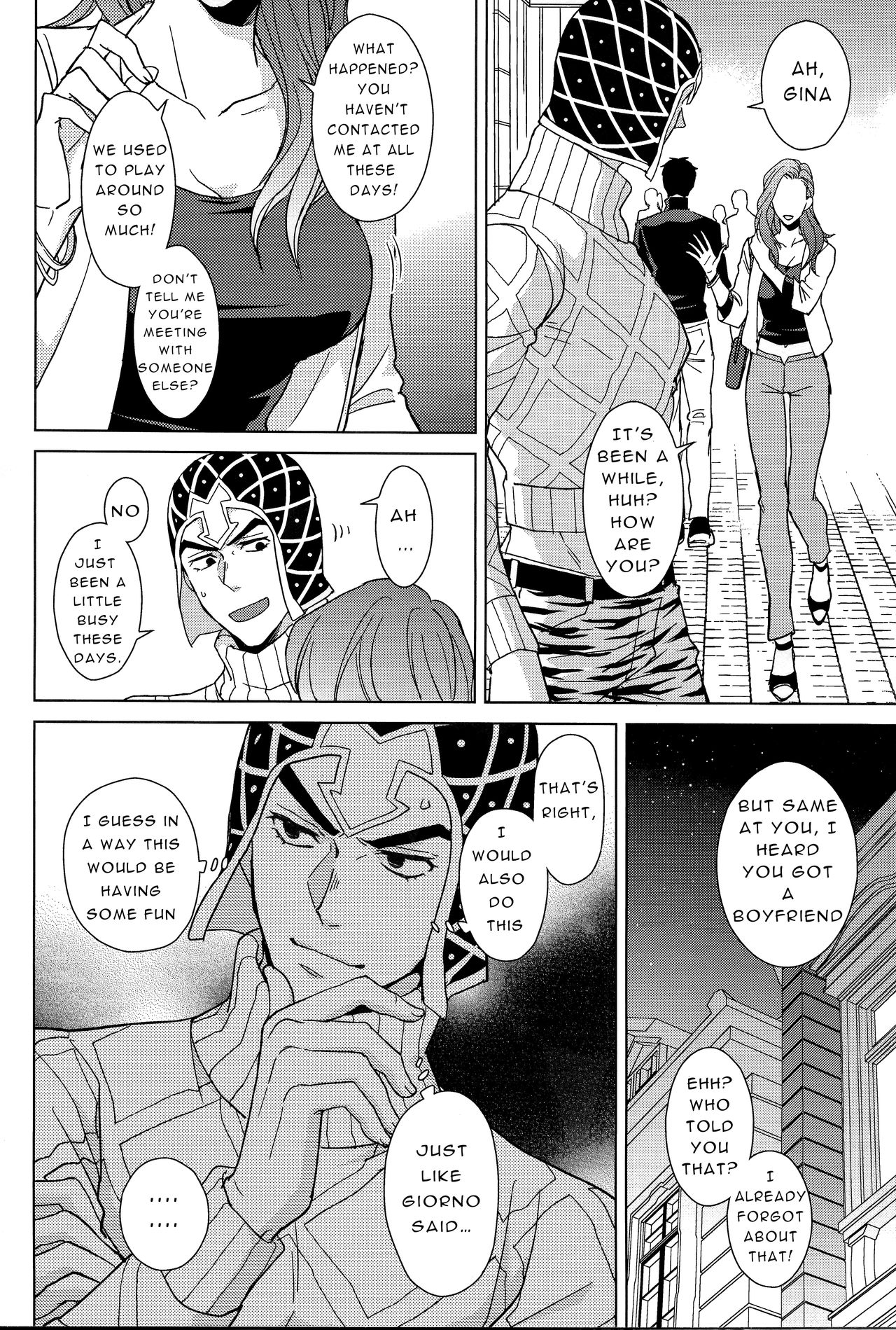 Guido Mista wa Otokodearu | Guido Mista is a Man page 10 full