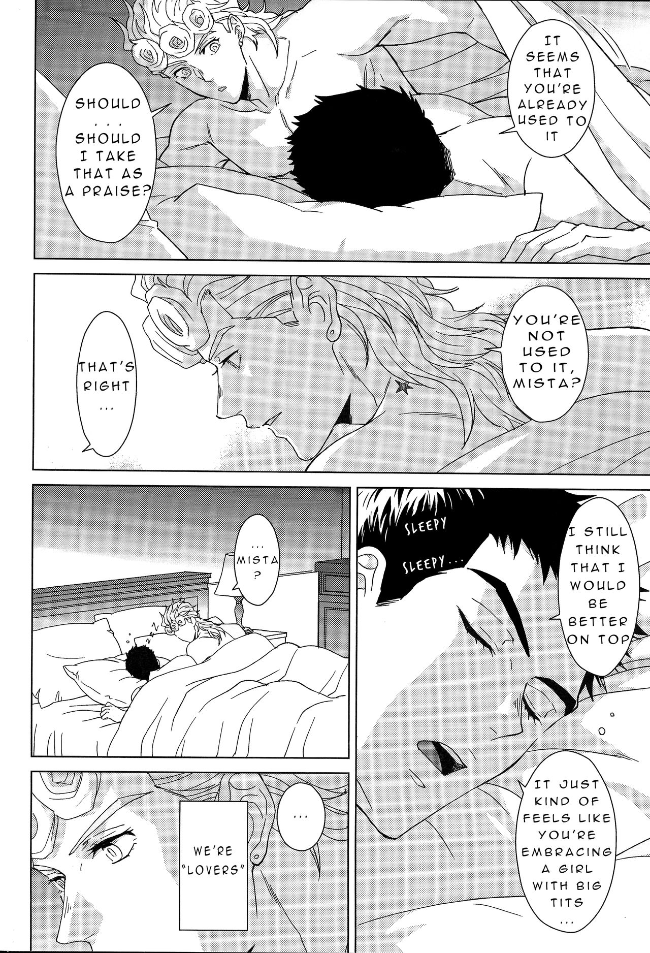 Guido Mista wa Otokodearu | Guido Mista is a Man page 6 full