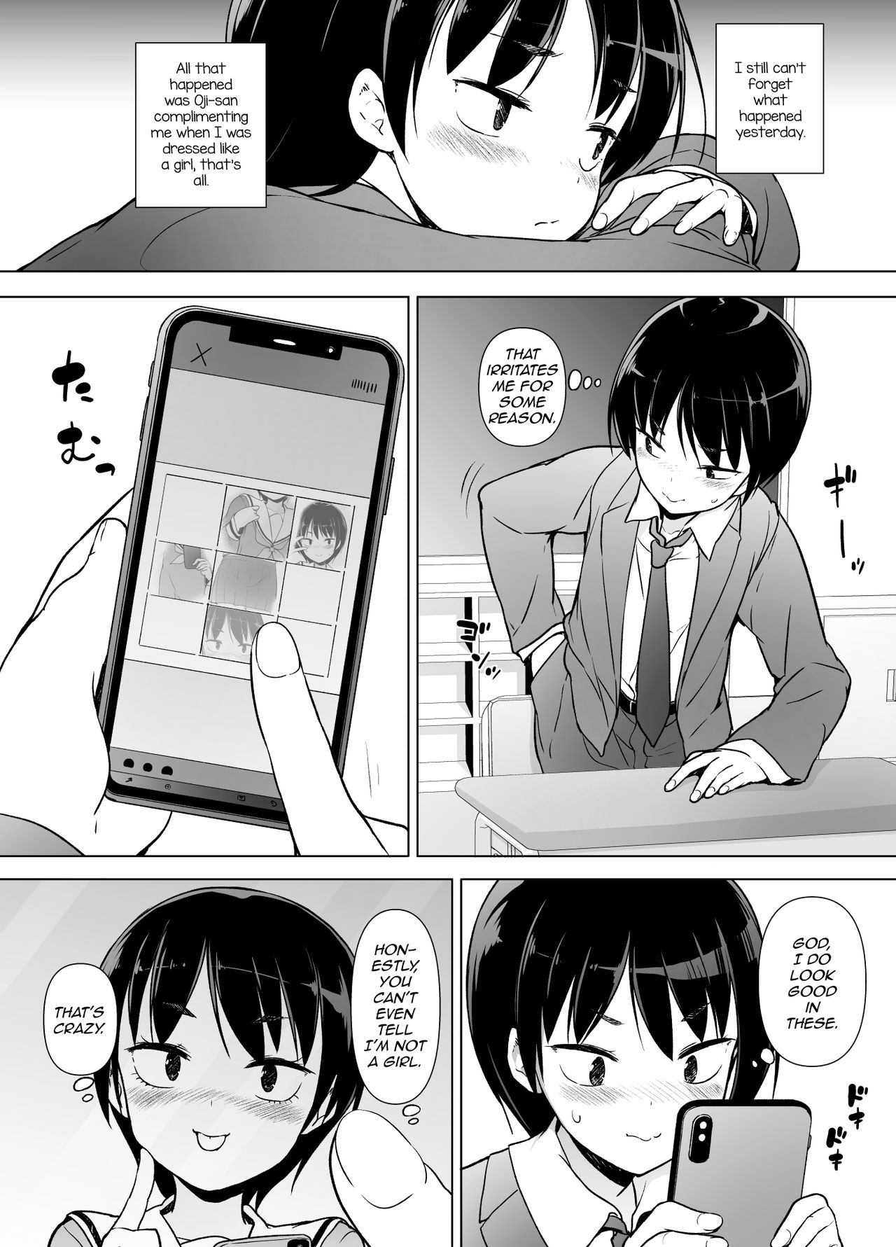 Josoukko no Boku wa Tonari no Oji-san no Mono ni Naru page 9 full