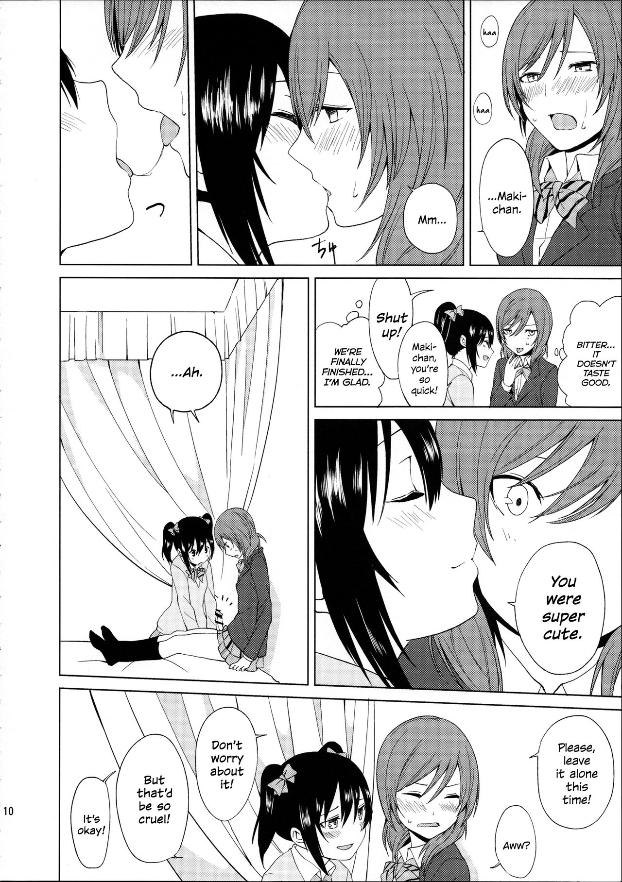 Nico-chan to Haeteru Maki-chan ga Ecchi na Koto Suru dake no Hon | A Book Where Nico-chan and Maki-chan With a Dick Do Sexy Things and Nothing Else page 10 full