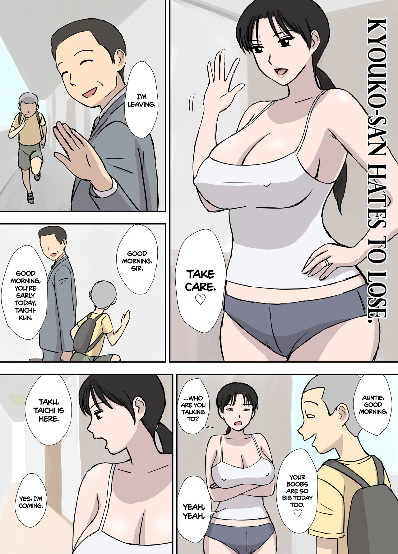 Makezugirai no Kyouko-san | Kyouko-san Hates to Lose. page 2 full