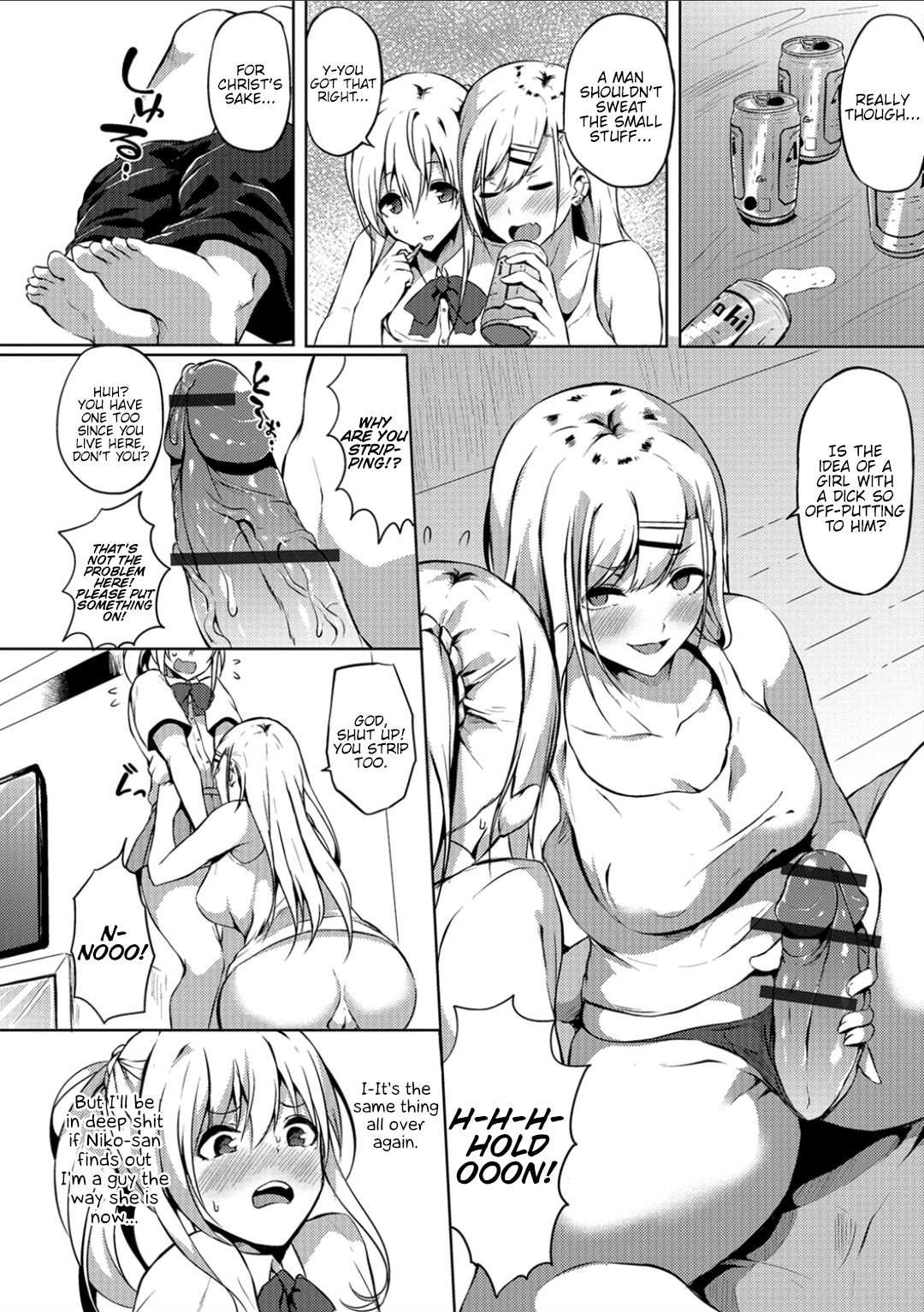 Futanari-sou no Otokonoko 3 page 4 full