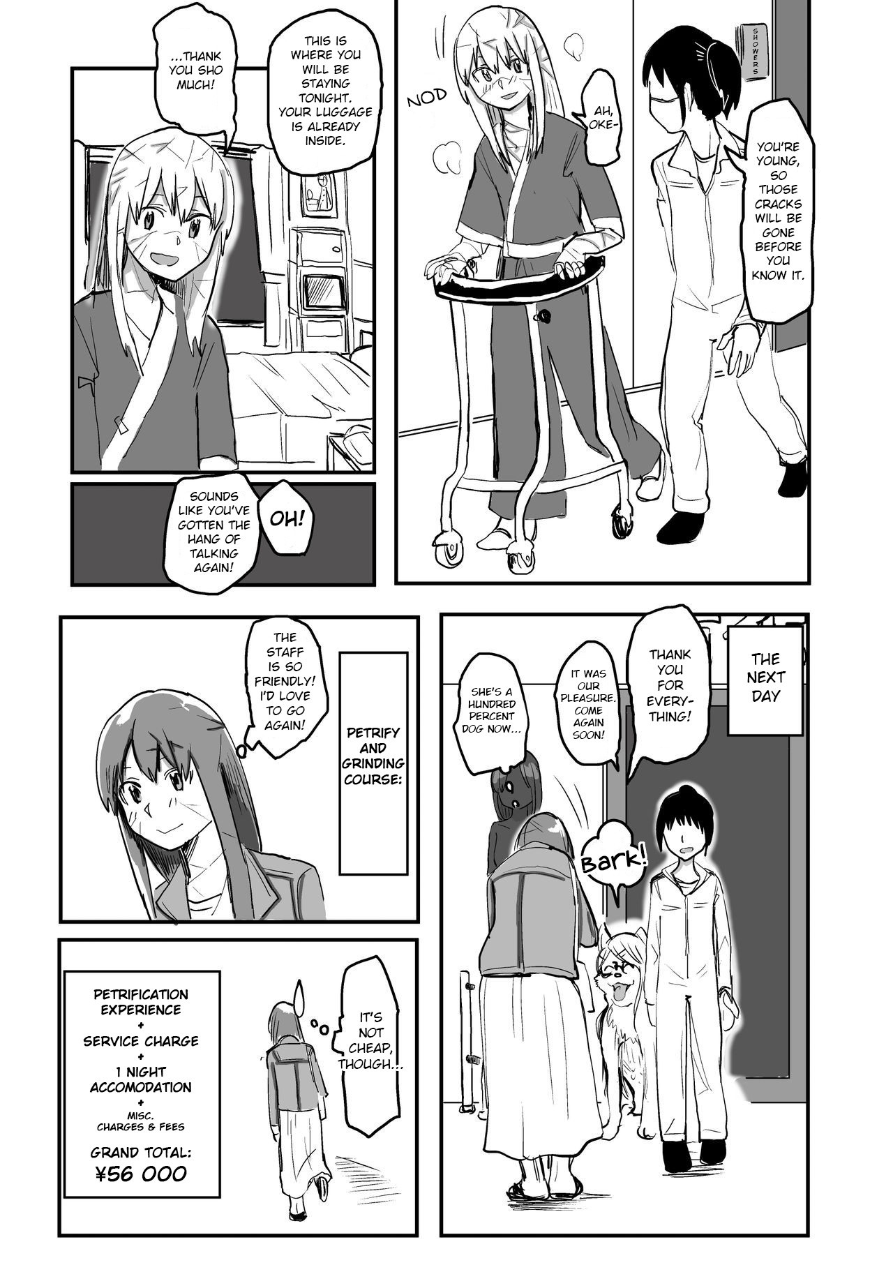 Sekka Shite Konagona ni Saretai Joshi | The Girl Who Wanted to be Petrified and Ground Up page 8 full
