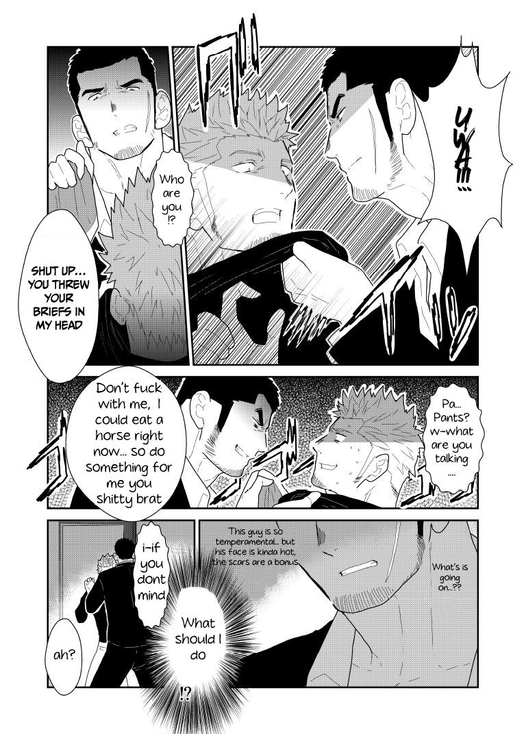 Moshimo Yakuza no Atama no Ue ni Otoko no Pants ga Ochite Kitara. | What if Men’s Underwear Falls Down on a Yakuza’s Head page 7 full