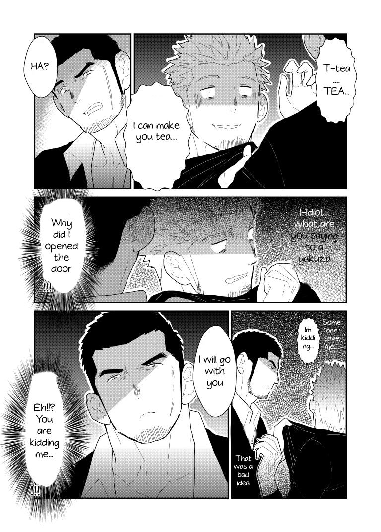 Moshimo Yakuza no Atama no Ue ni Otoko no Pants ga Ochite Kitara. | What if Men’s Underwear Falls Down on a Yakuza’s Head page 8 full