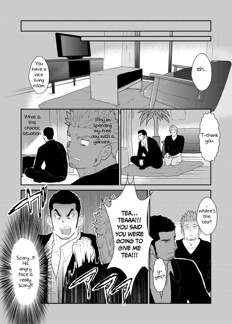 Moshimo Yakuza no Atama no Ue ni Otoko no Pants ga Ochite Kitara. | What if Men’s Underwear Falls Down on a Yakuza’s Head page 9 full