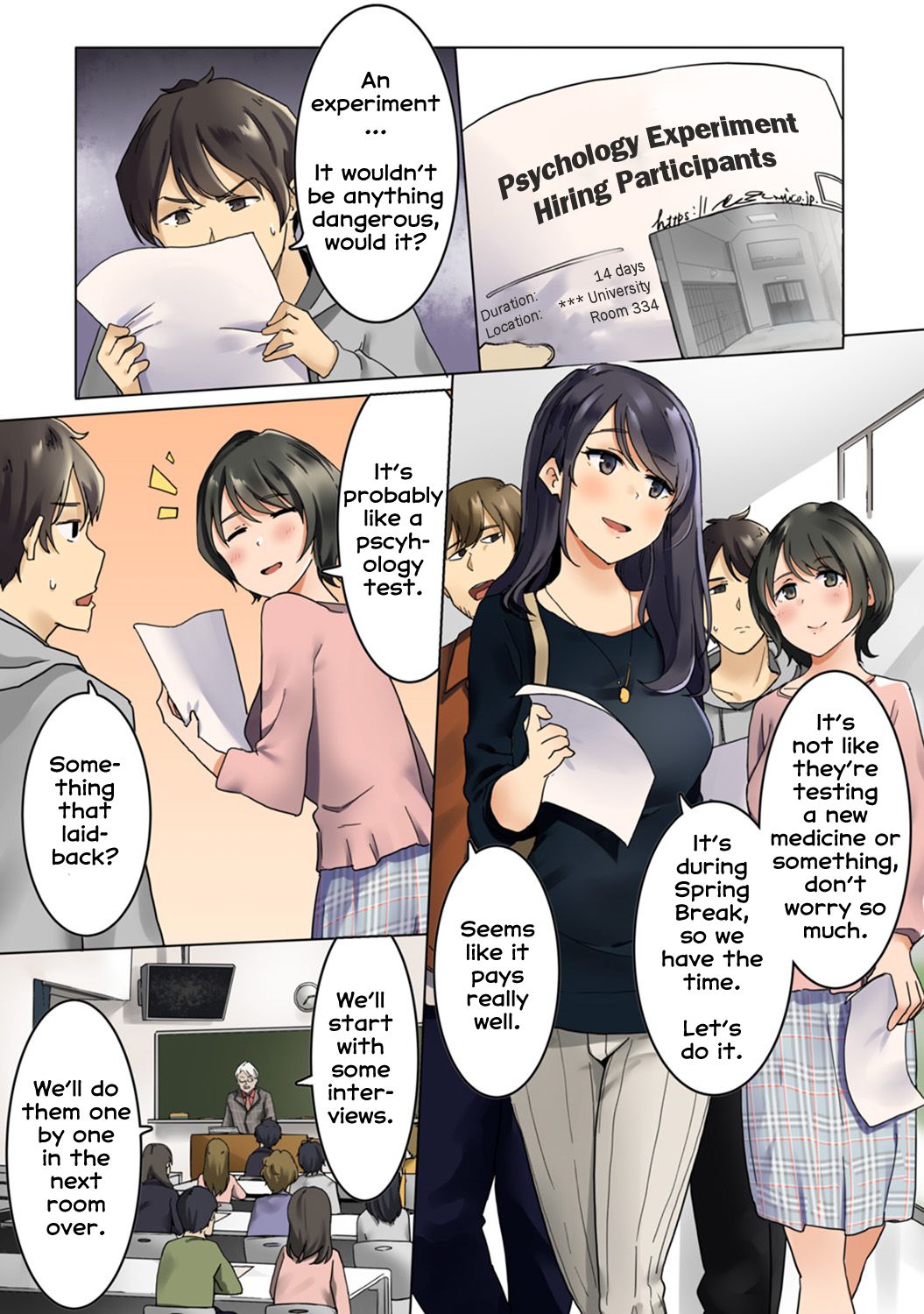 Kangoku Zemi Kanshu ni Zettai Fukujuu o Shiirarete... Ch.1 page 1 full