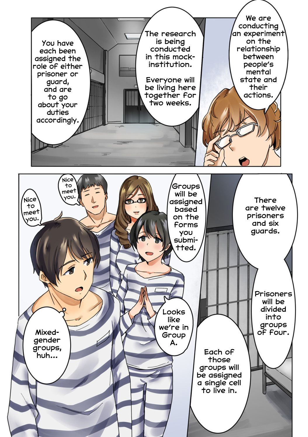 Kangoku Zemi Kanshu ni Zettai Fukujuu o Shiirarete... Ch.1 page 5 full