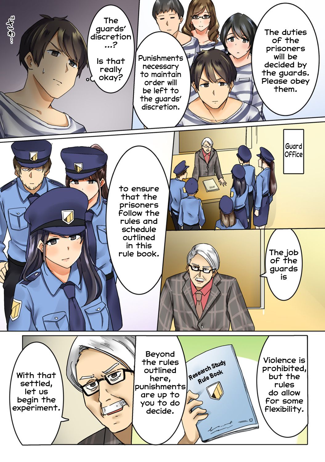 Kangoku Zemi Kanshu ni Zettai Fukujuu o Shiirarete... Ch.1 page 6 full