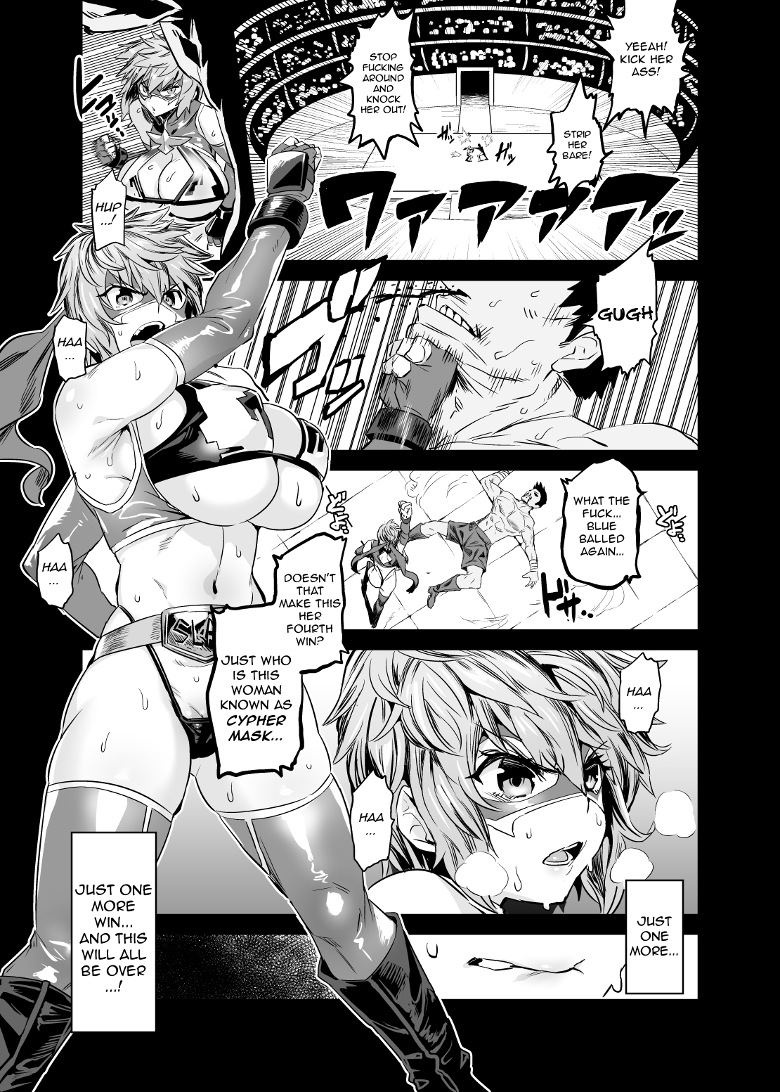 Hentai TS Wrestler Gran - Hentai TS Luchador Gran-chan page 2 full