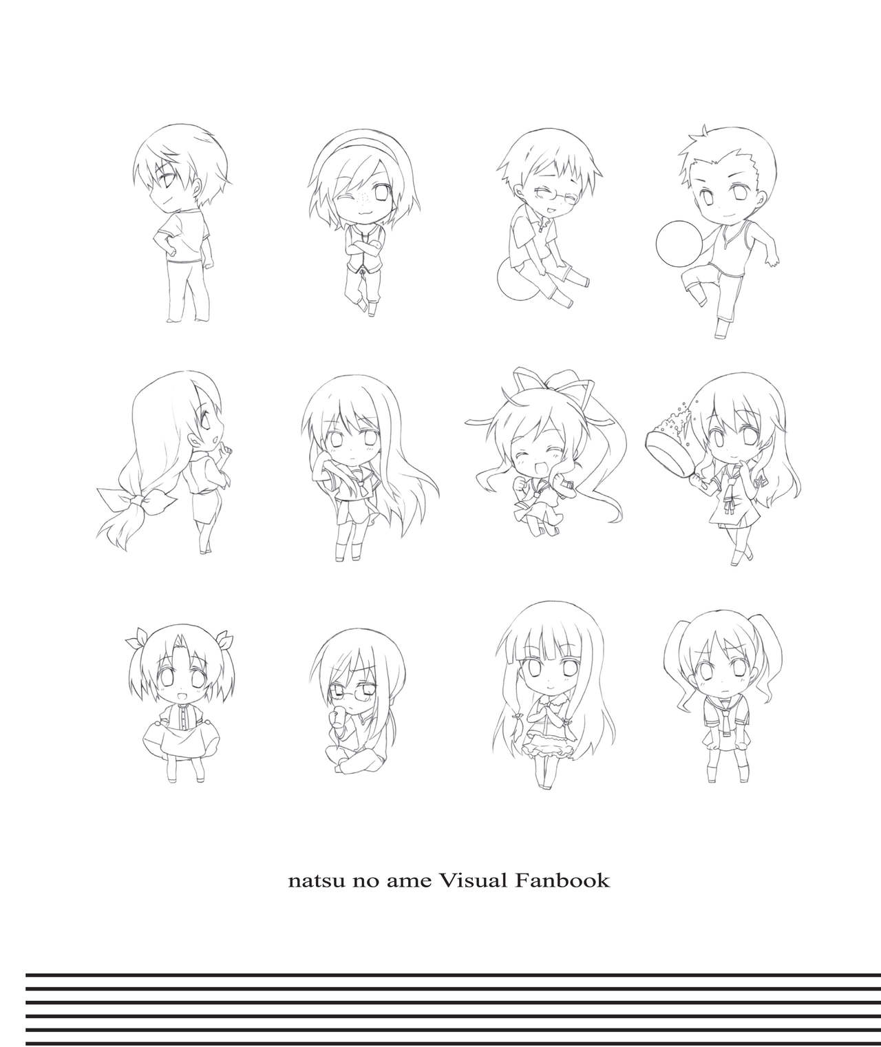 Natsu no Ame Visual Fanbook page 2 full