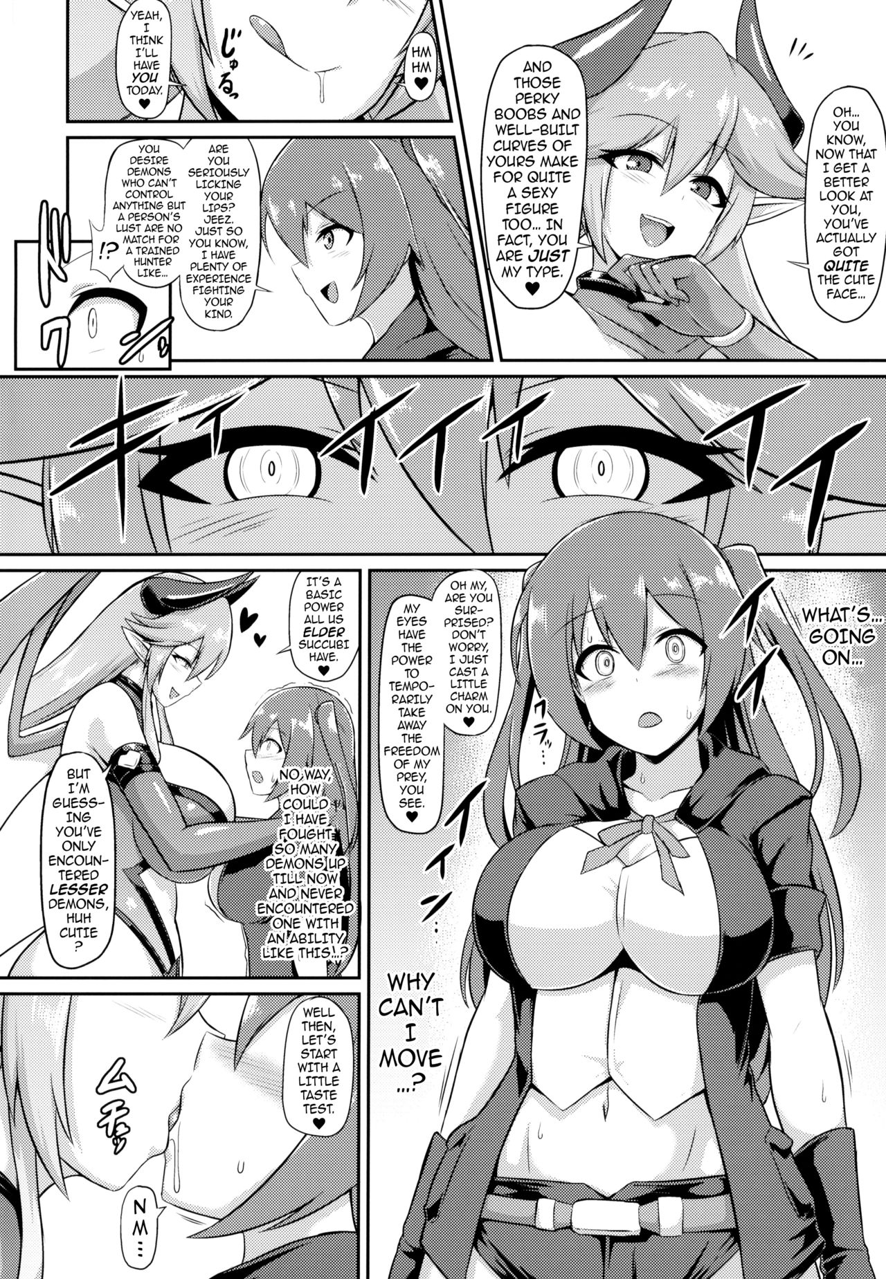 Les Inma no Inmon Kairaku Choukyou | A Lesbian Succubus’s Lust Crest Pleasure Training page 3 full
