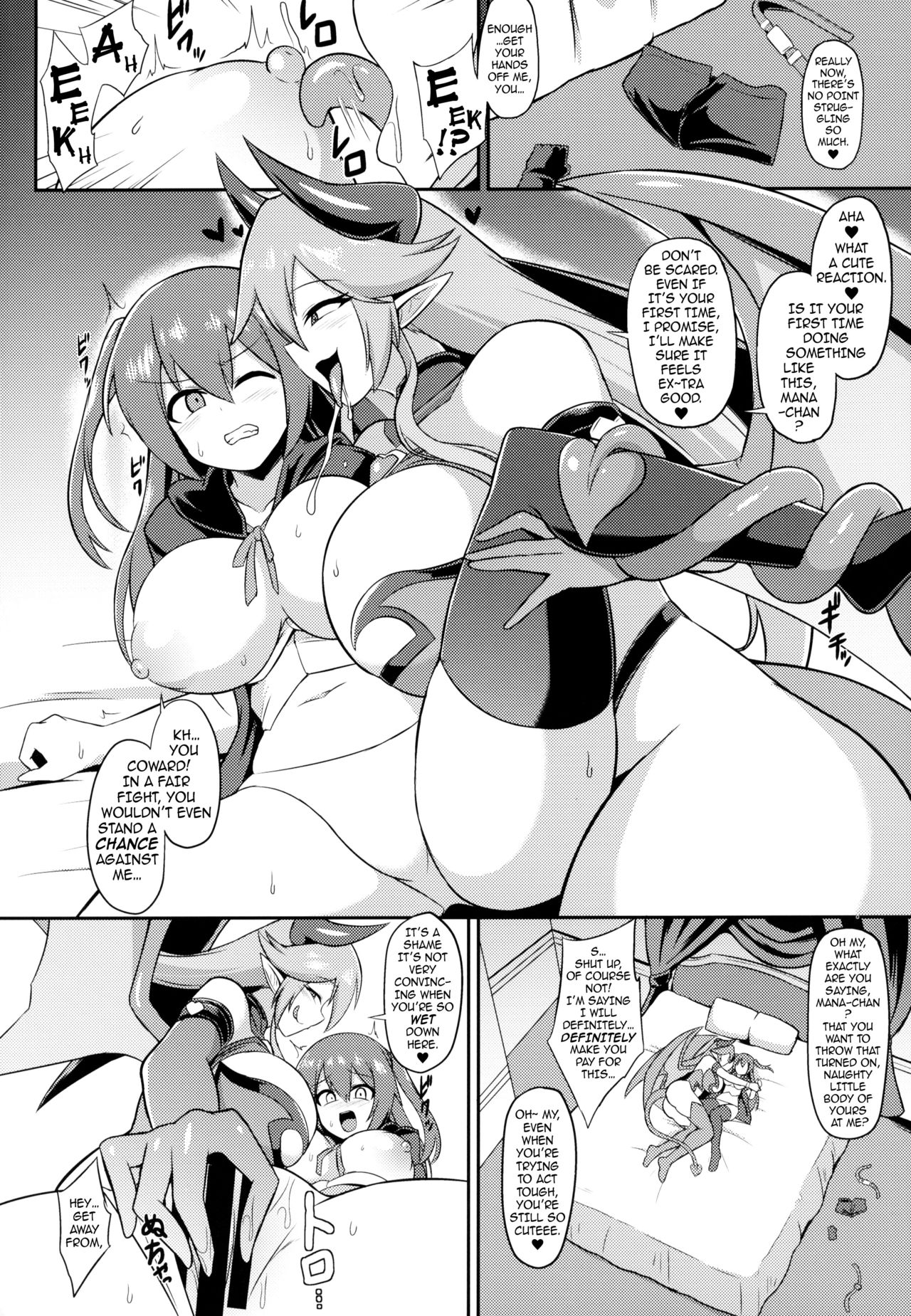 Les Inma no Inmon Kairaku Choukyou | A Lesbian Succubus’s Lust Crest Pleasure Training page 5 full