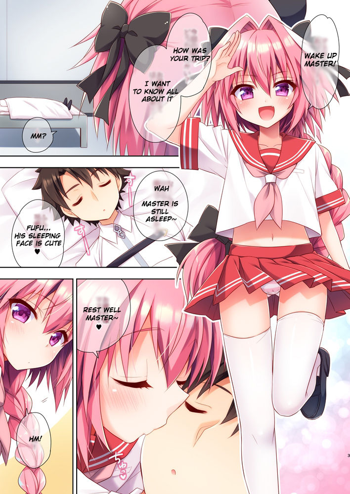 Astolfo-kun no Hesodashi Sailor ga Kawaisugita node page 4 full