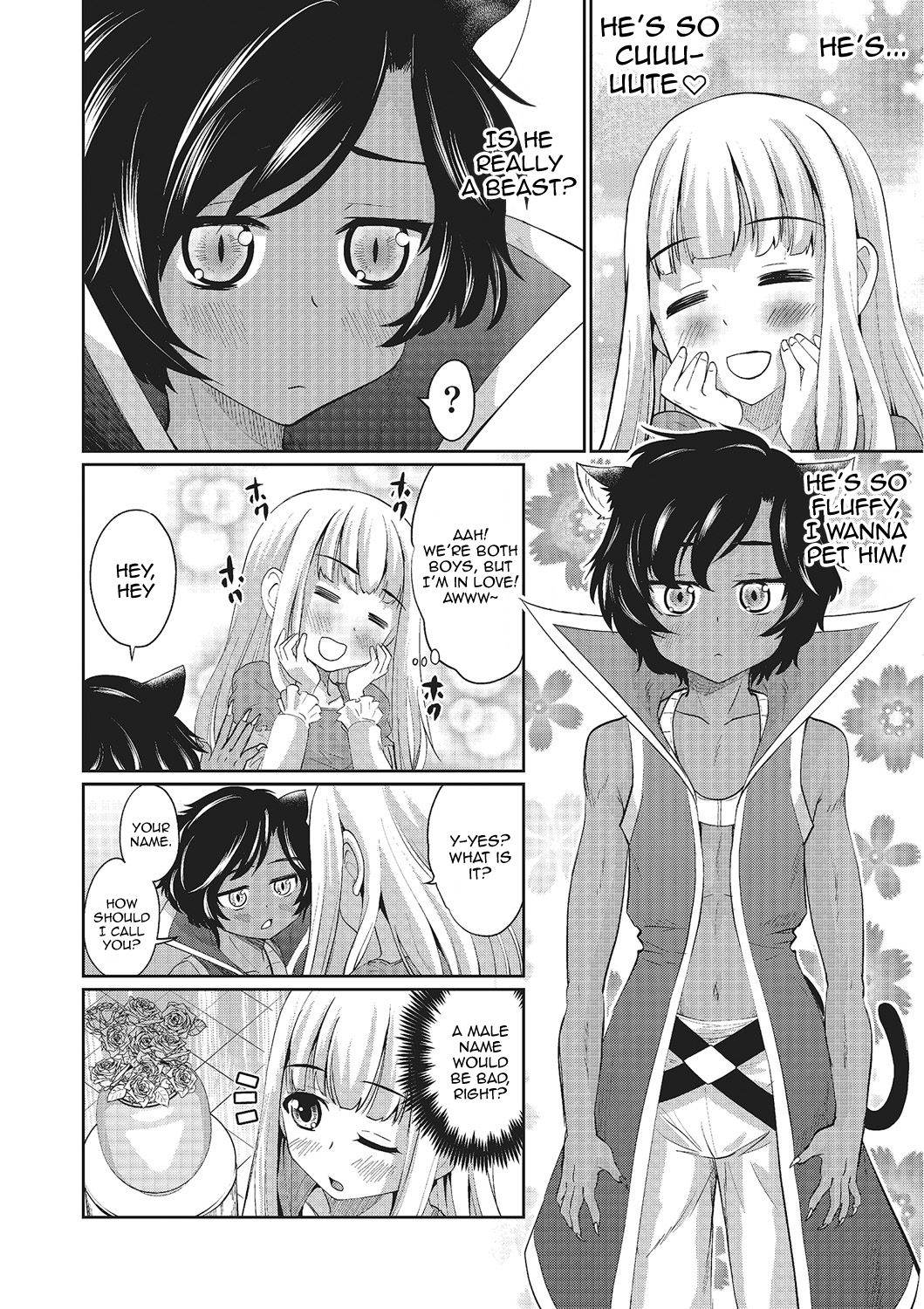 Rosa to Majuu | Beauty♂ and the Beast♂ page 4 full