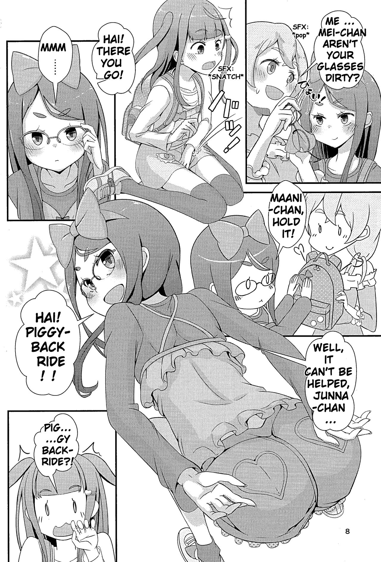 Sensei! Tsuugakuro de "Jojisou" Shitemite! | Teacher! Try dressing up as a girl on a school road! page 9 full