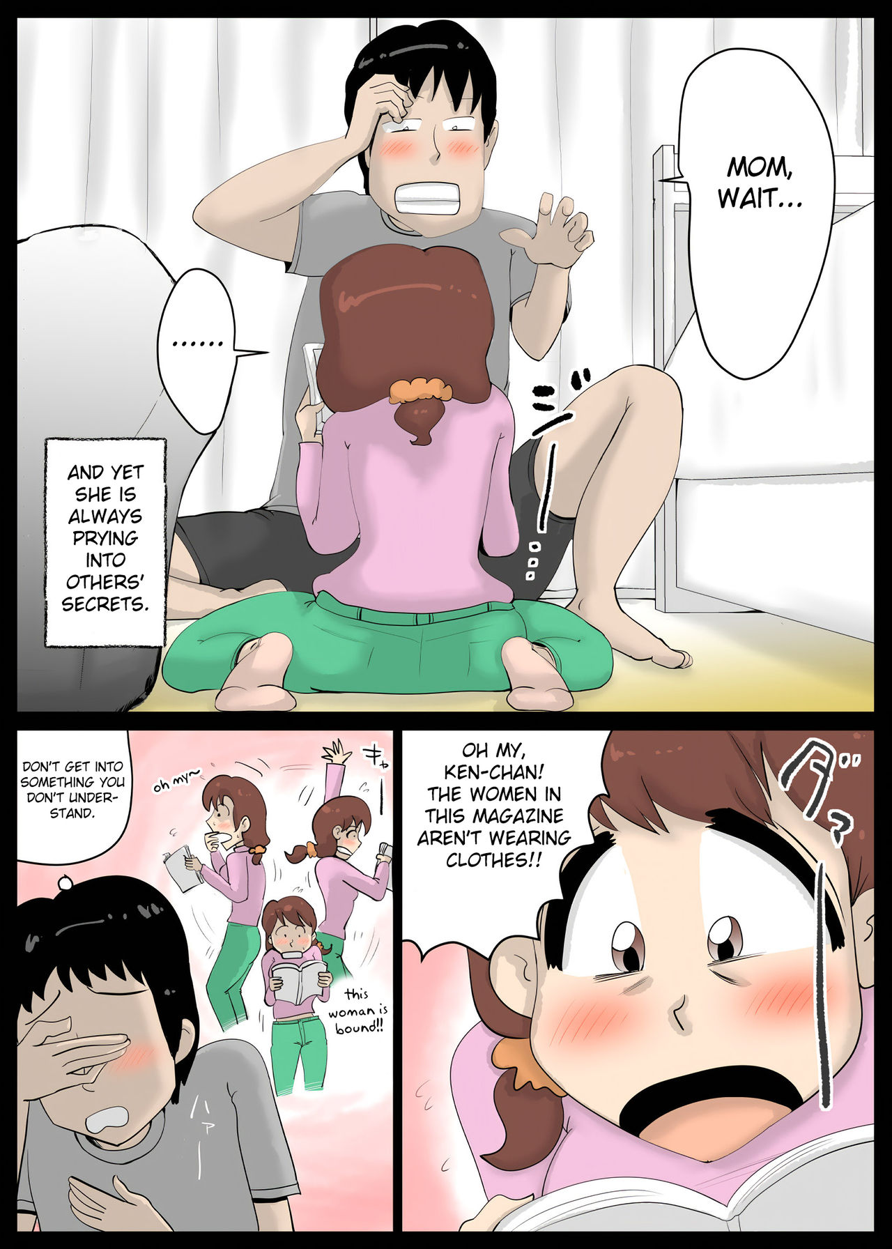 Chou Dotennen no Hahaoya ga Kyou mo Ore o Sasotte kuru page 4 full