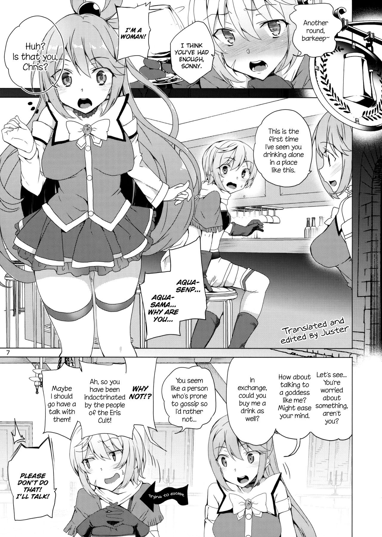 Kono Subarashii Megami-tachi to 3P o! | Threesome with These Wonderful Goddesses! page 4 full
