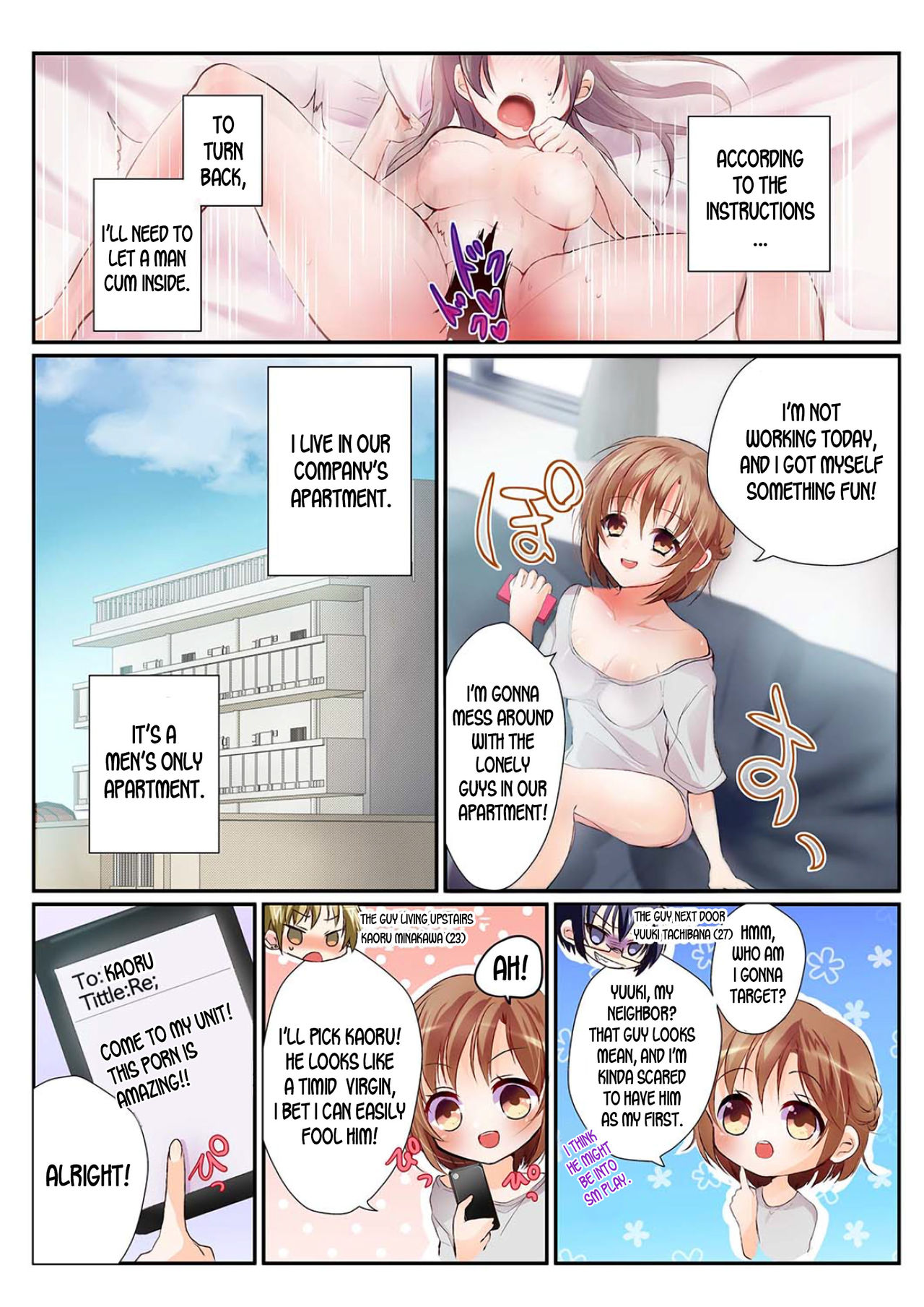 Onna no Karada de Shitai Koto! ~♂⇔♀ Kaikan Irekawari Life~ page 3 full