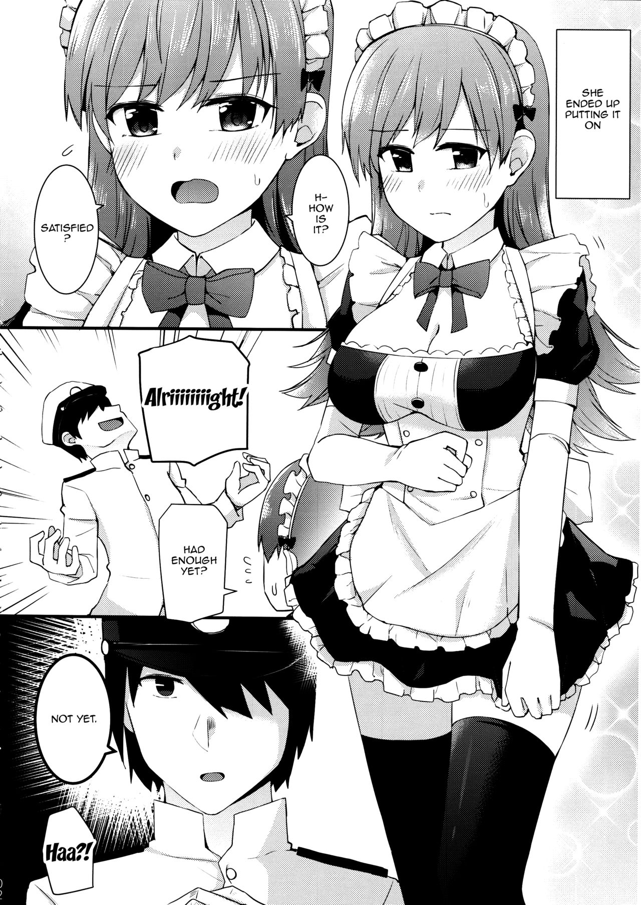 Ooi! Maid Fuku o Kite miyou! | Ooi! Try On These Maid Clothes! page 3 full