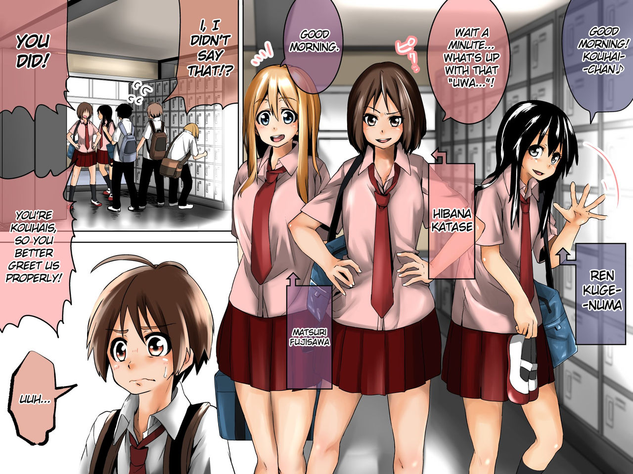 Senpai no Joshi wa Kichiku na Dorei Shounin | Our Female Senpais are Fiendish Slave Traders page 5 full