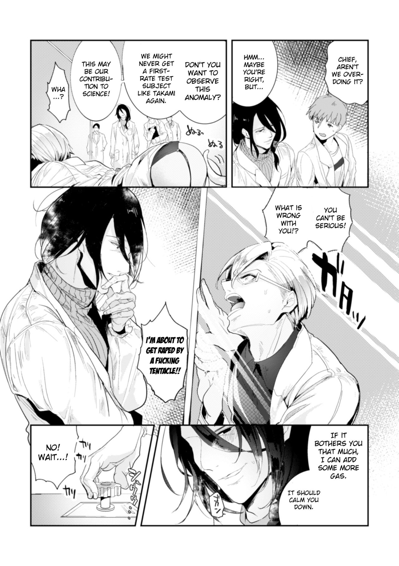 Ishiki Takai-kei Insei Shokushu Shidou Ochiyuku Pride Ch. 1 | Proud Student Broken by Tentacles Ch. 1 page 10 full