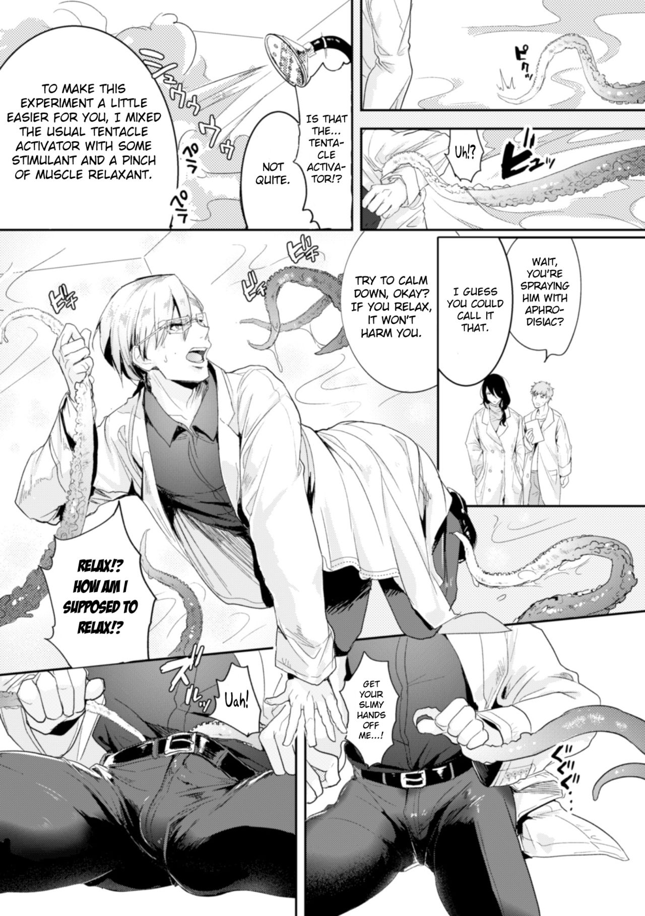 Ishiki Takai-kei Insei Shokushu Shidou Ochiyuku Pride Ch. 1 | Proud Student Broken by Tentacles Ch. 1 page 6 full