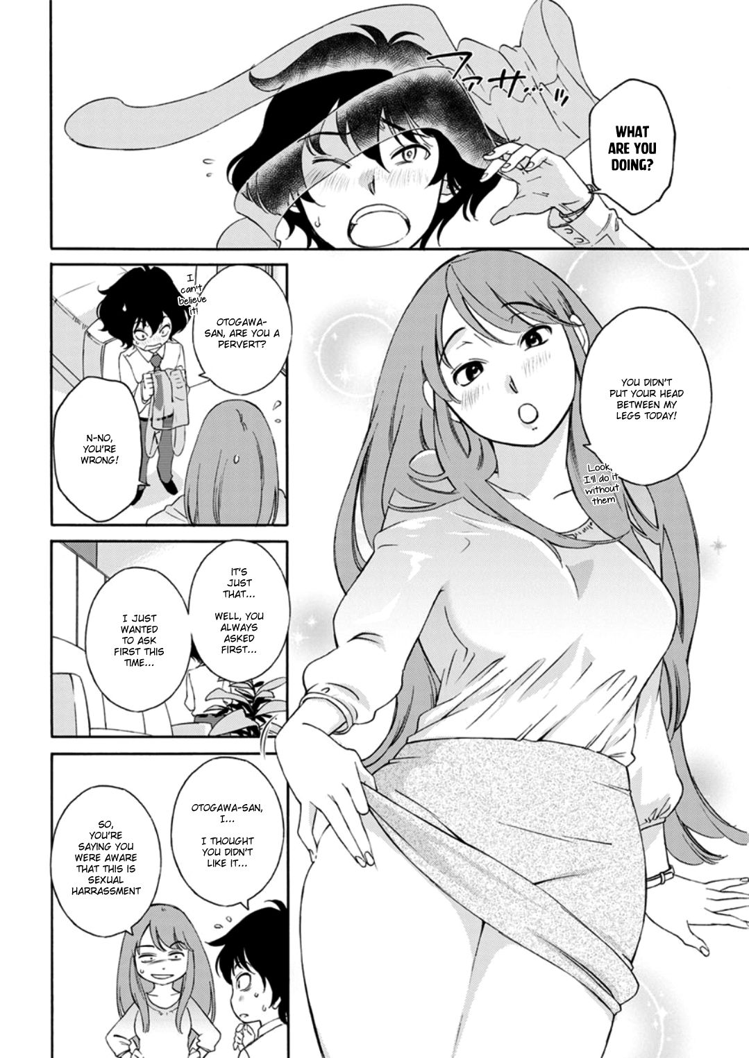 Otogawa-san to Hasamare Kachou | Otogawa-san and The Manager between Her thighs page 10 full