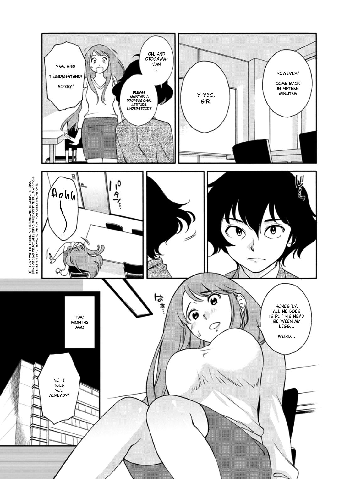 Otogawa-san to Hasamare Kachou | Otogawa-san and The Manager between Her thighs page 3 full