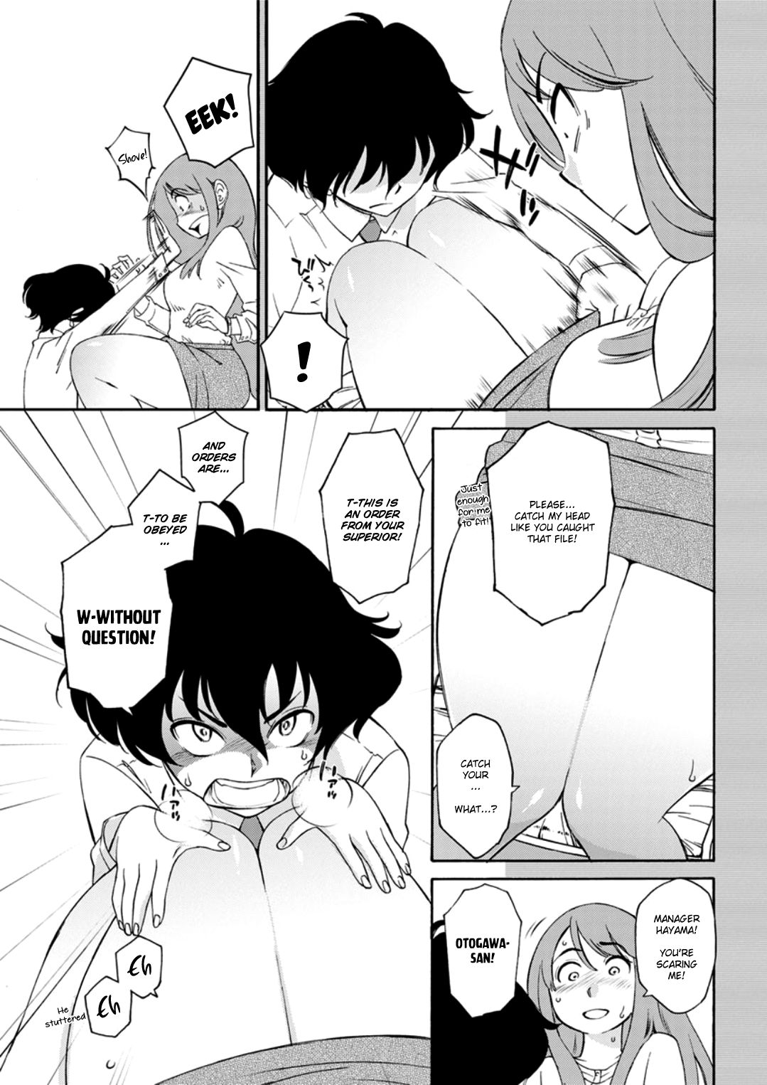 Otogawa-san to Hasamare Kachou | Otogawa-san and The Manager between Her thighs page 5 full