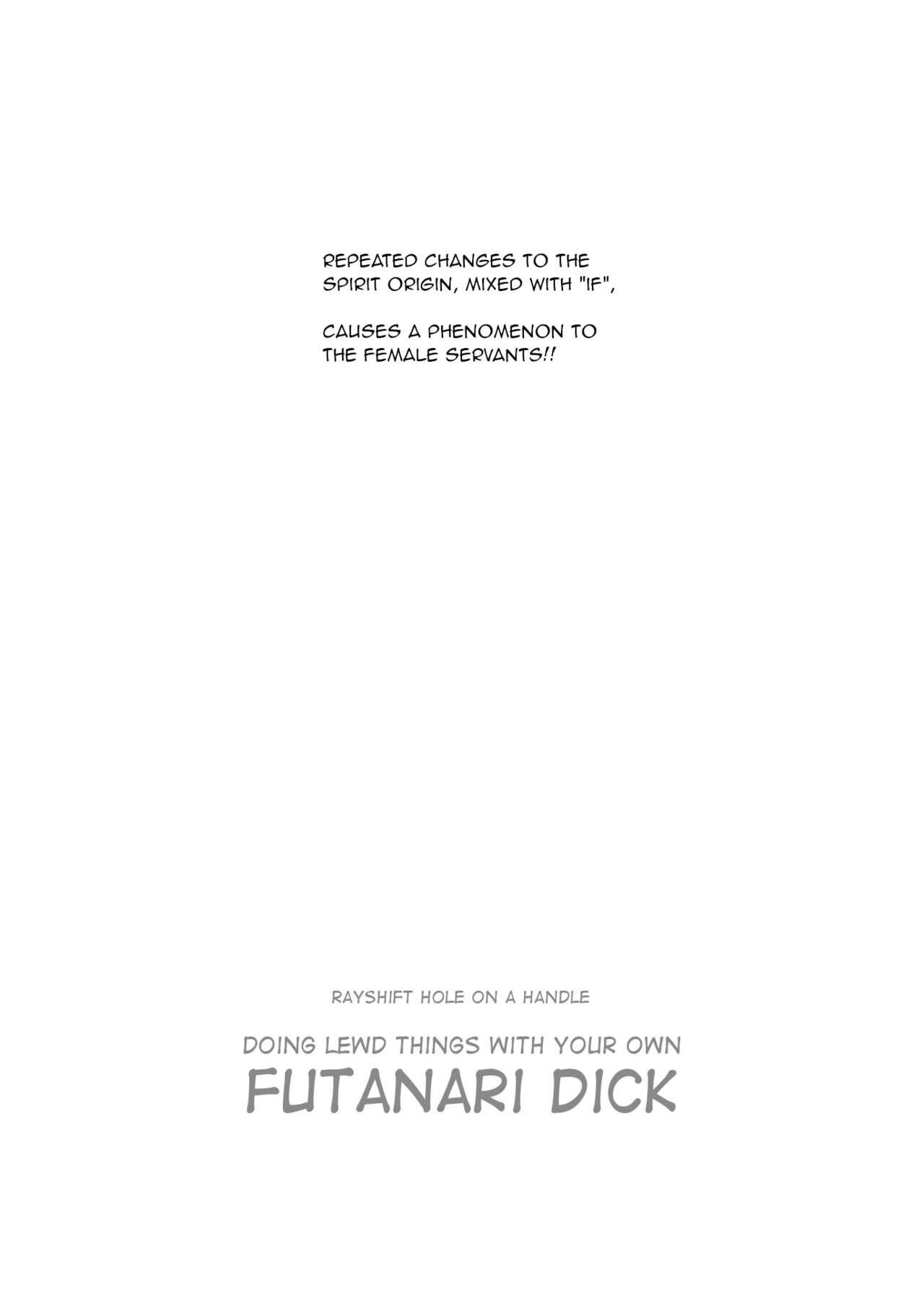 Handle-tsuki Rayshift Hole - Futanari Chinko de Jibun to H page 3 full