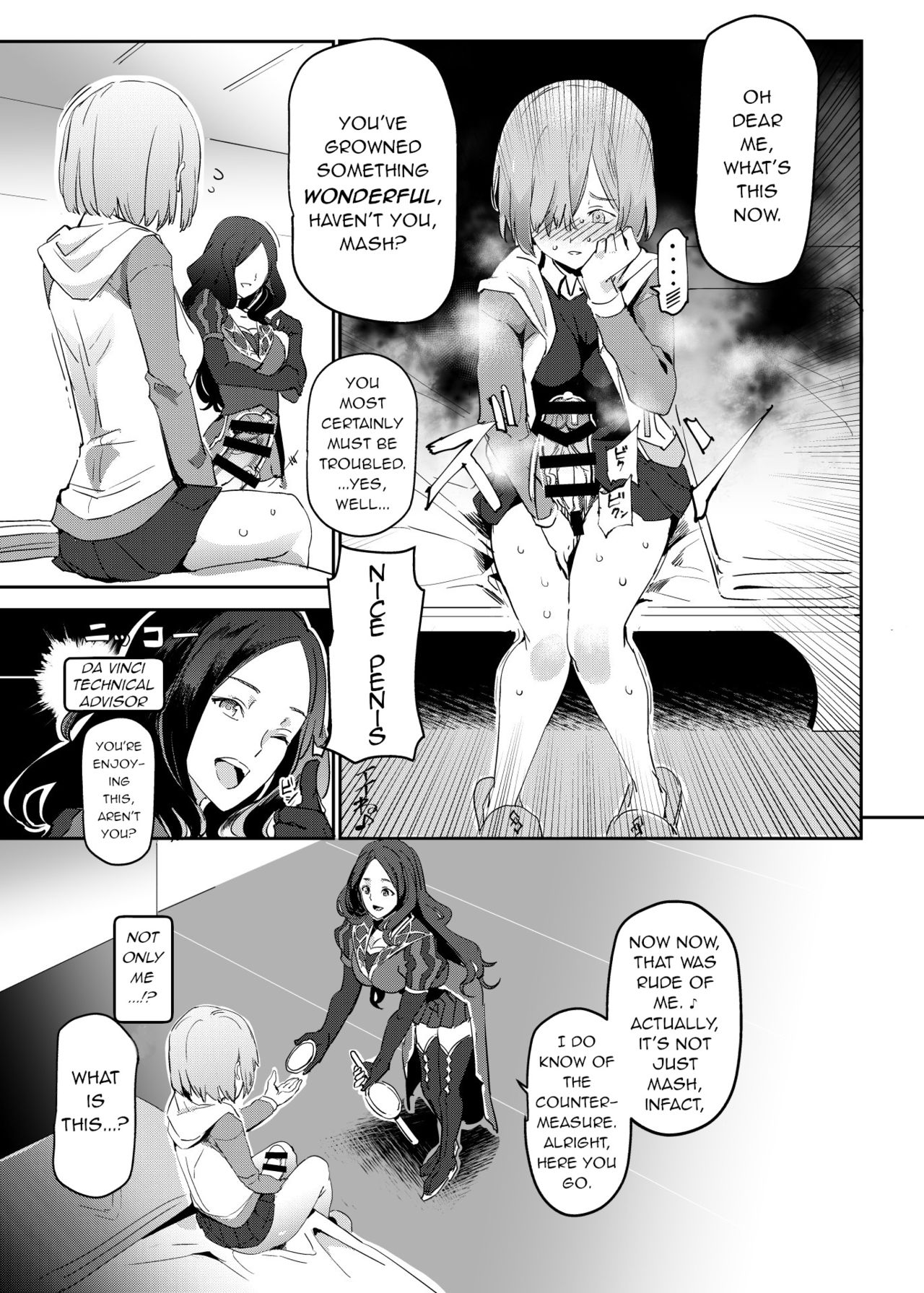 Handle-tsuki Rayshift Hole - Futanari Chinko de Jibun to H page 6 full
