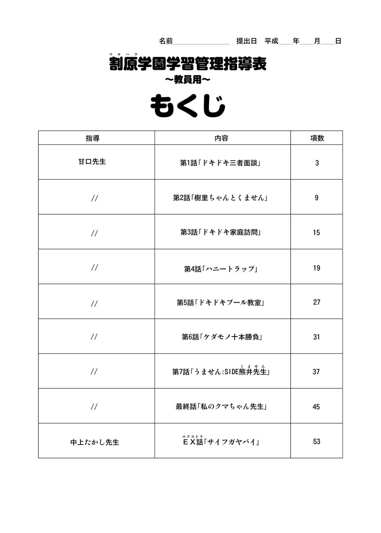 Animal Gakuen Kyoushi Retsuden Kumasen page 4 full