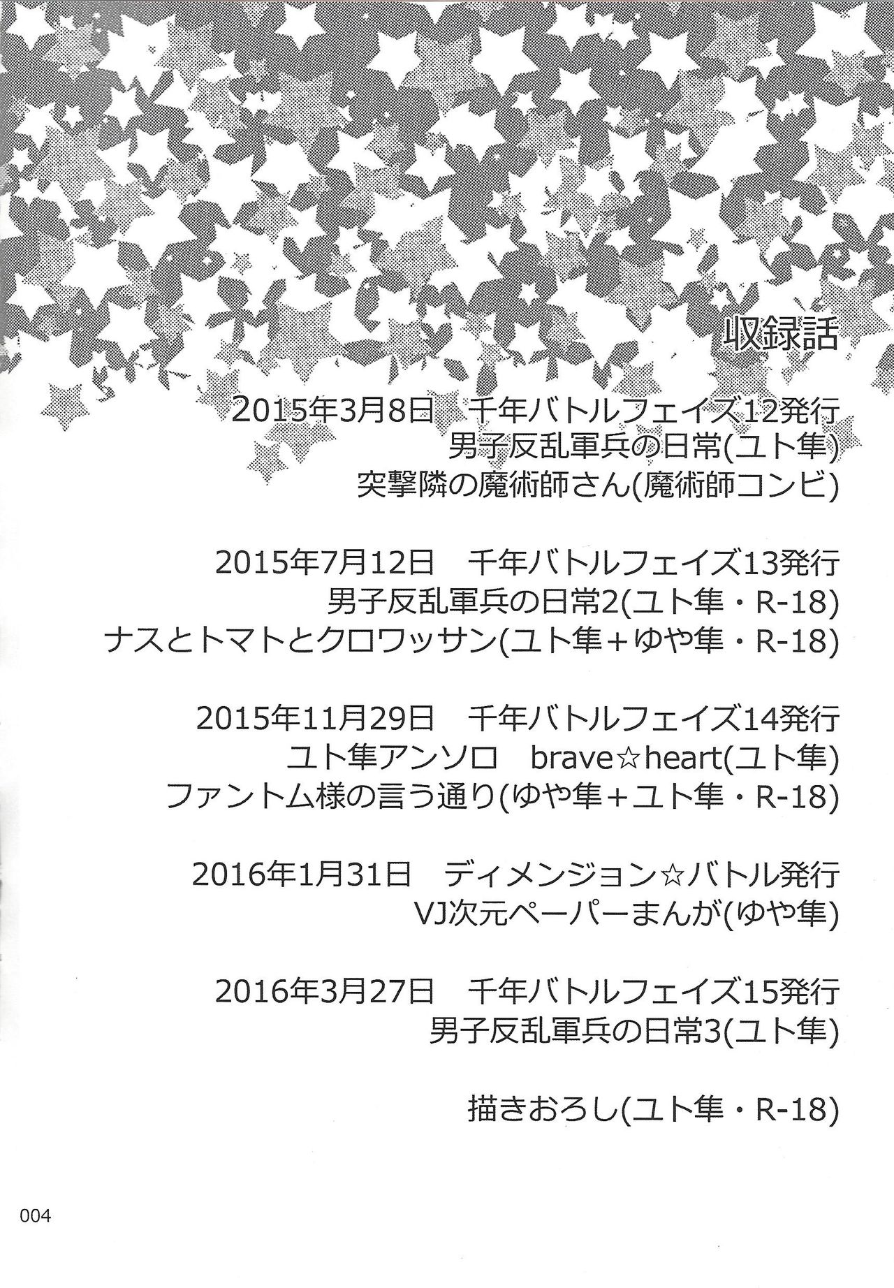 Danshi hanran gunbyō no nichijō REMIX page 3 full