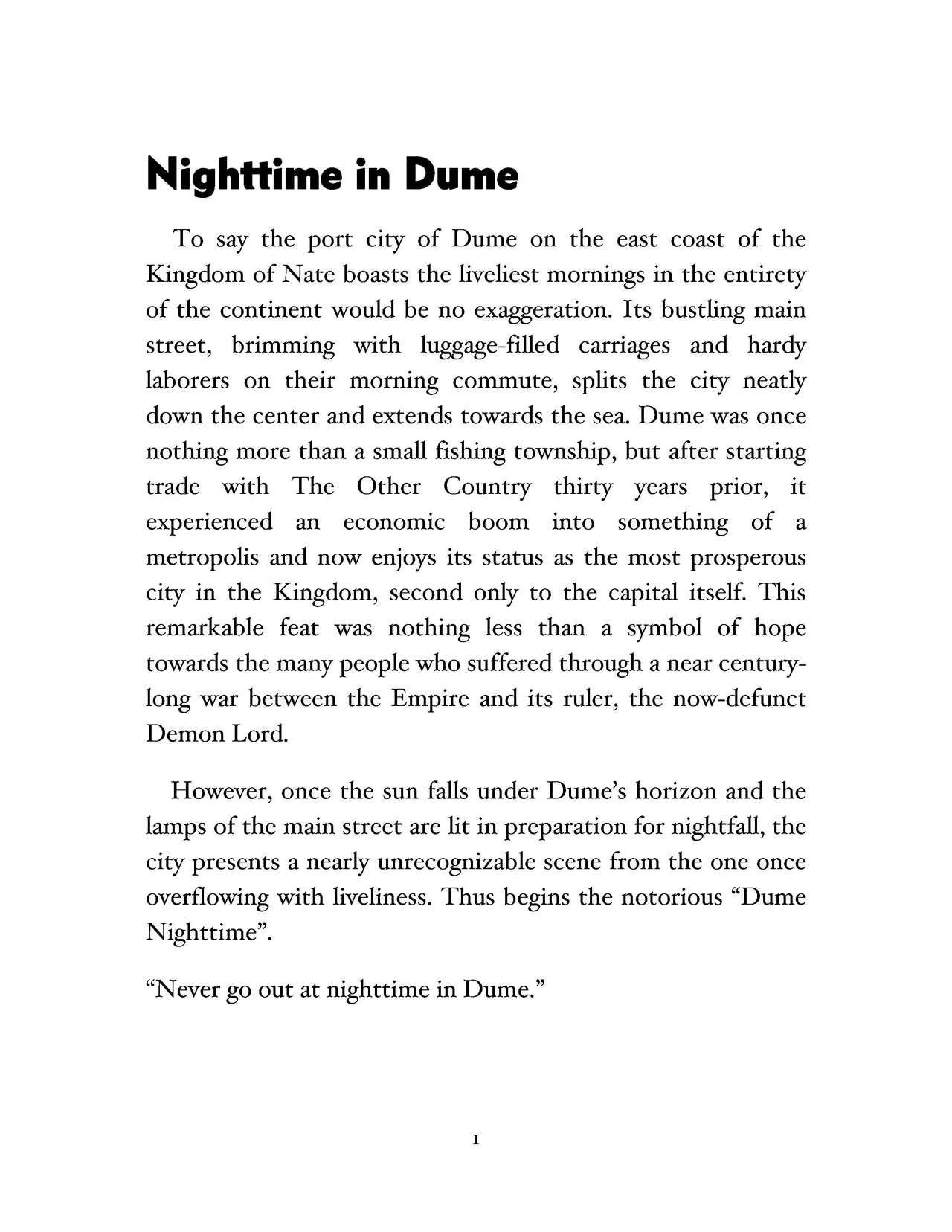 Dume no Yoru | Nighttime in Dume page 2 full