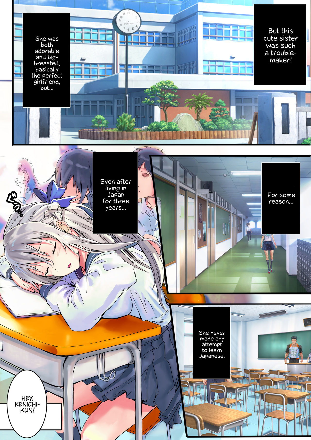 Koibito Kankei ni Atta Russia-jin Imouto ga Netorareta page 9 full