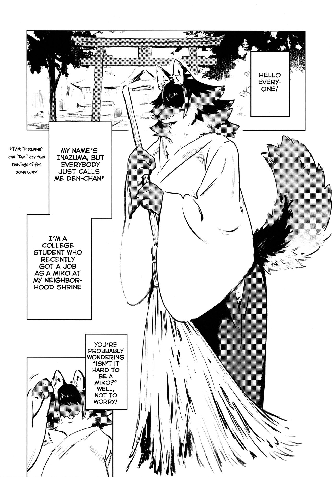 Den-chan no Souiu Hon. | Den-chan Gets Me Hard. page 3 full
