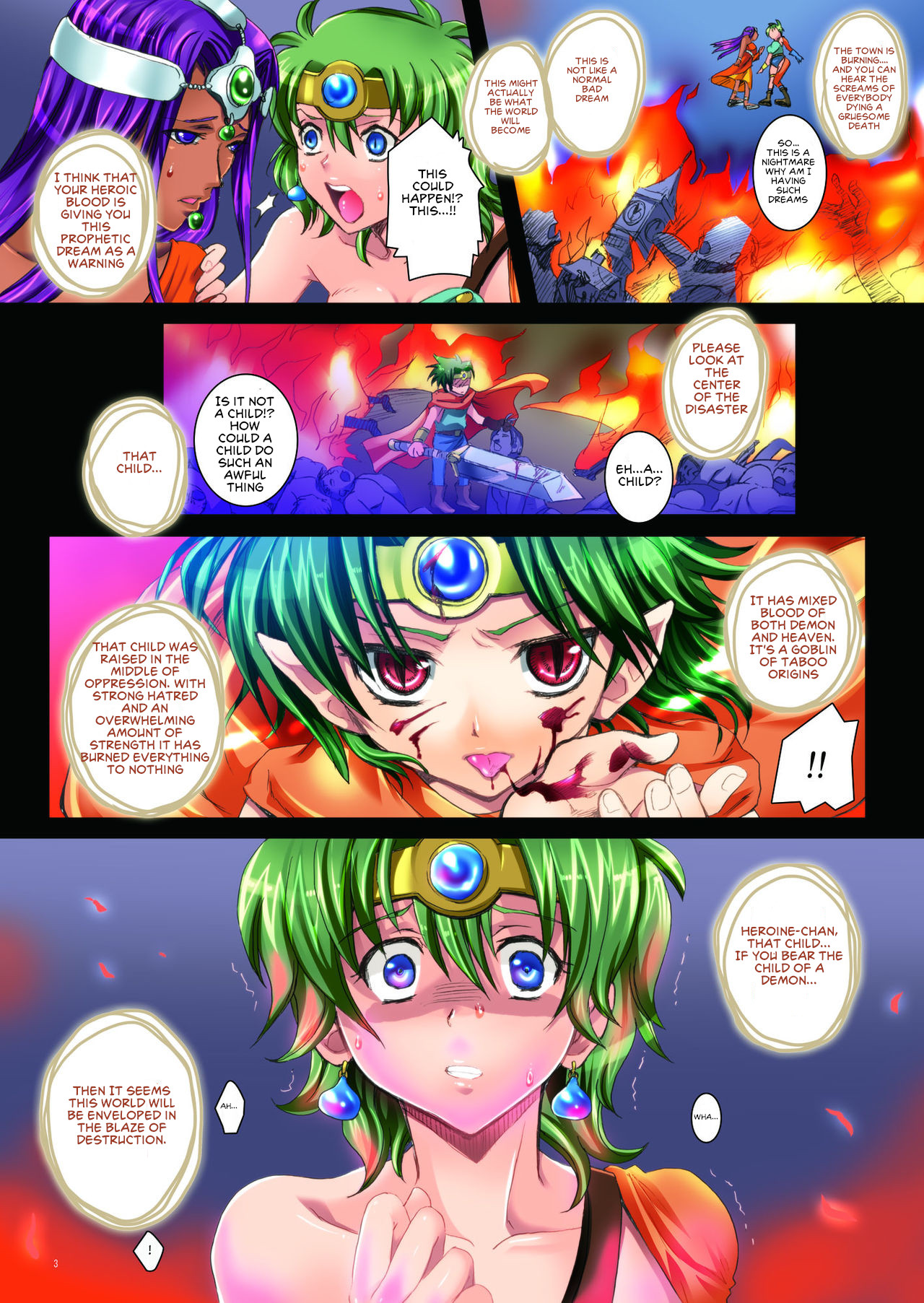 Yuusha Rojou Jusei ~Zetsubou no Shuushin Penis Case Kei~ page 3 full