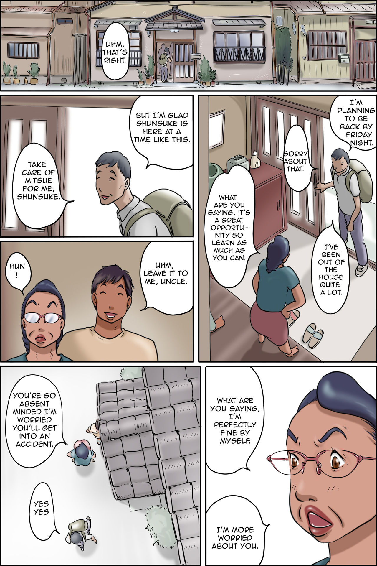 GOGO Shimura no Oba-chan | Aunt Shimura's Afternoon page 2 full