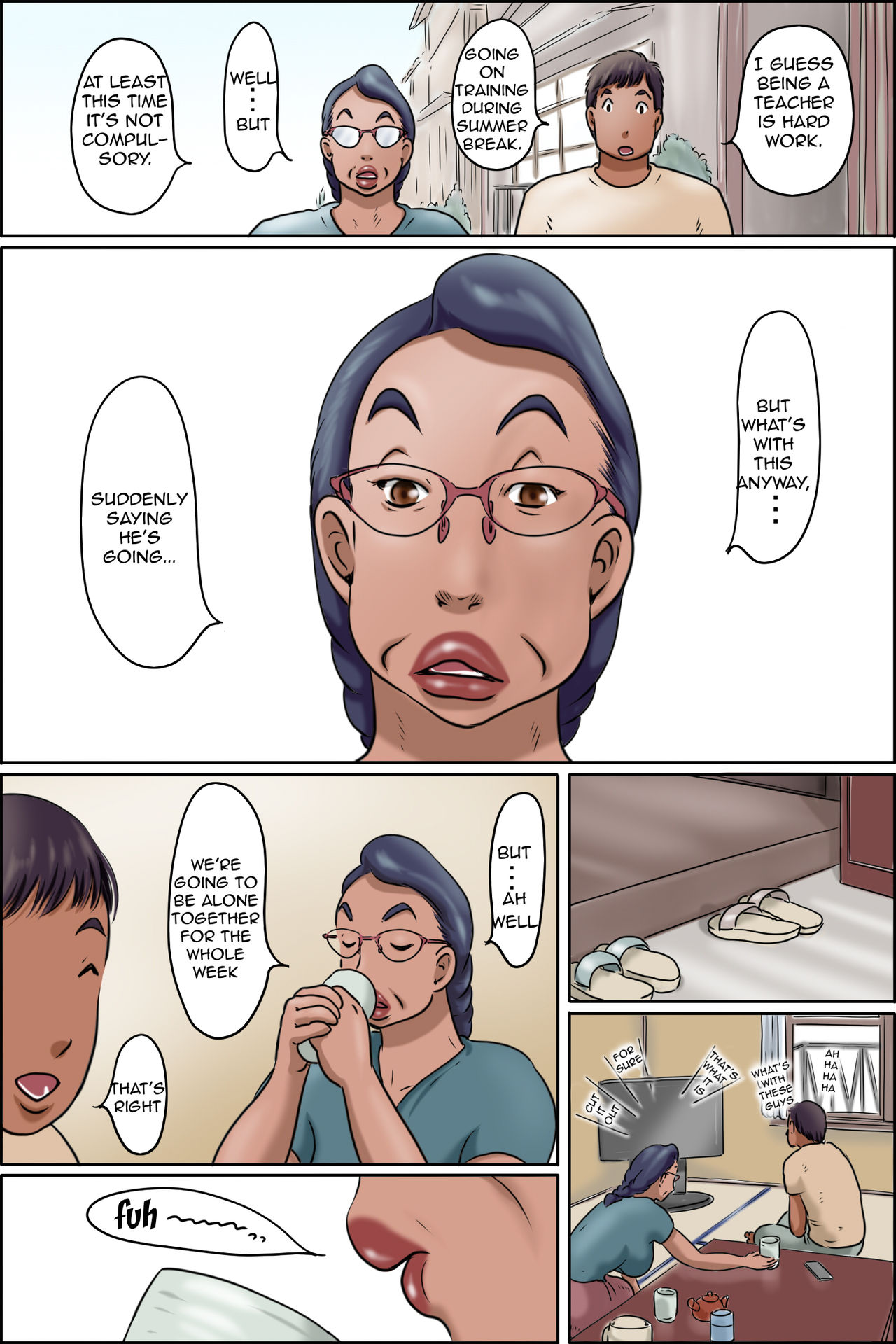 GOGO Shimura no Oba-chan | Aunt Shimura's Afternoon page 3 full