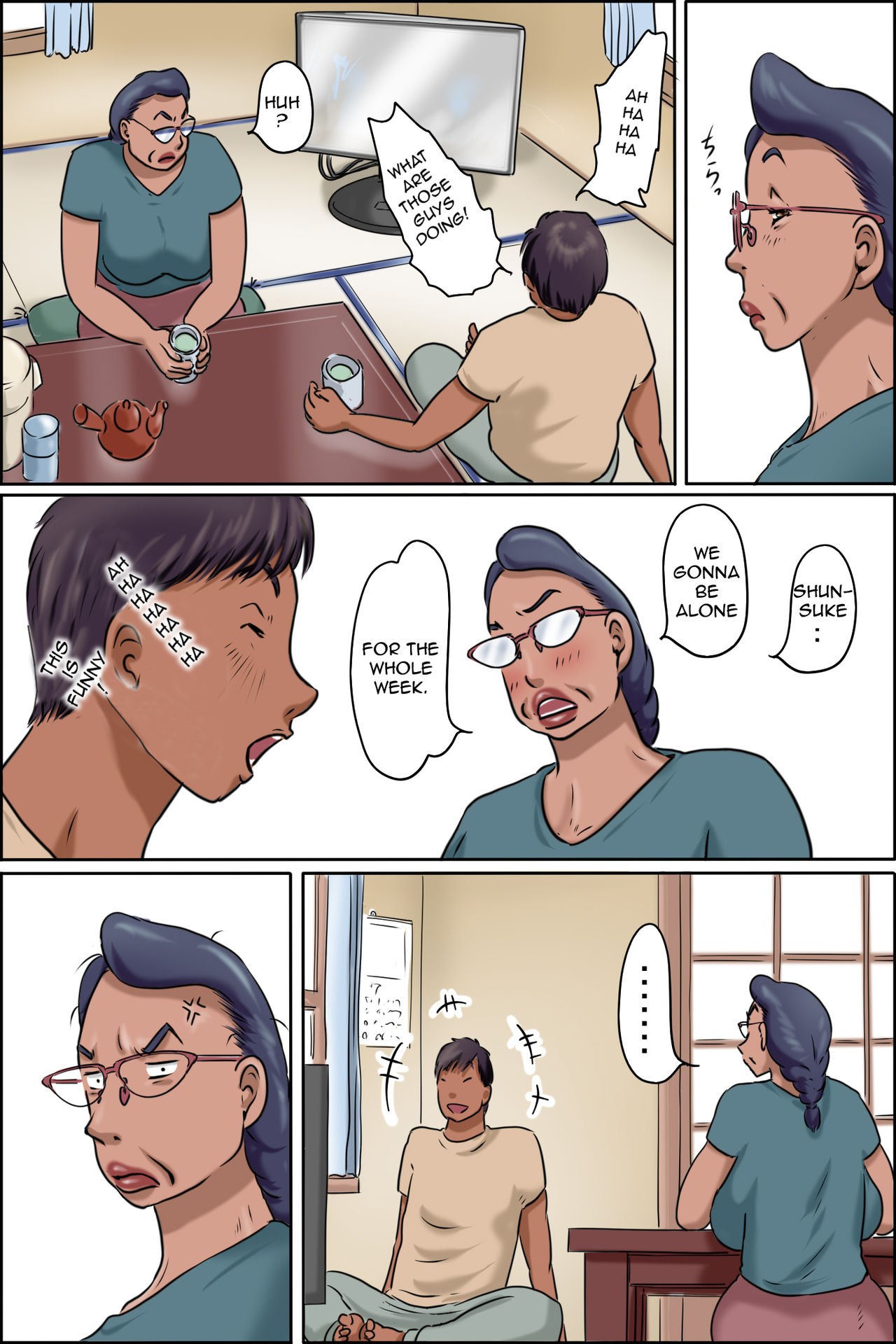 GOGO Shimura no Oba-chan | Aunt Shimura's Afternoon page 4 full