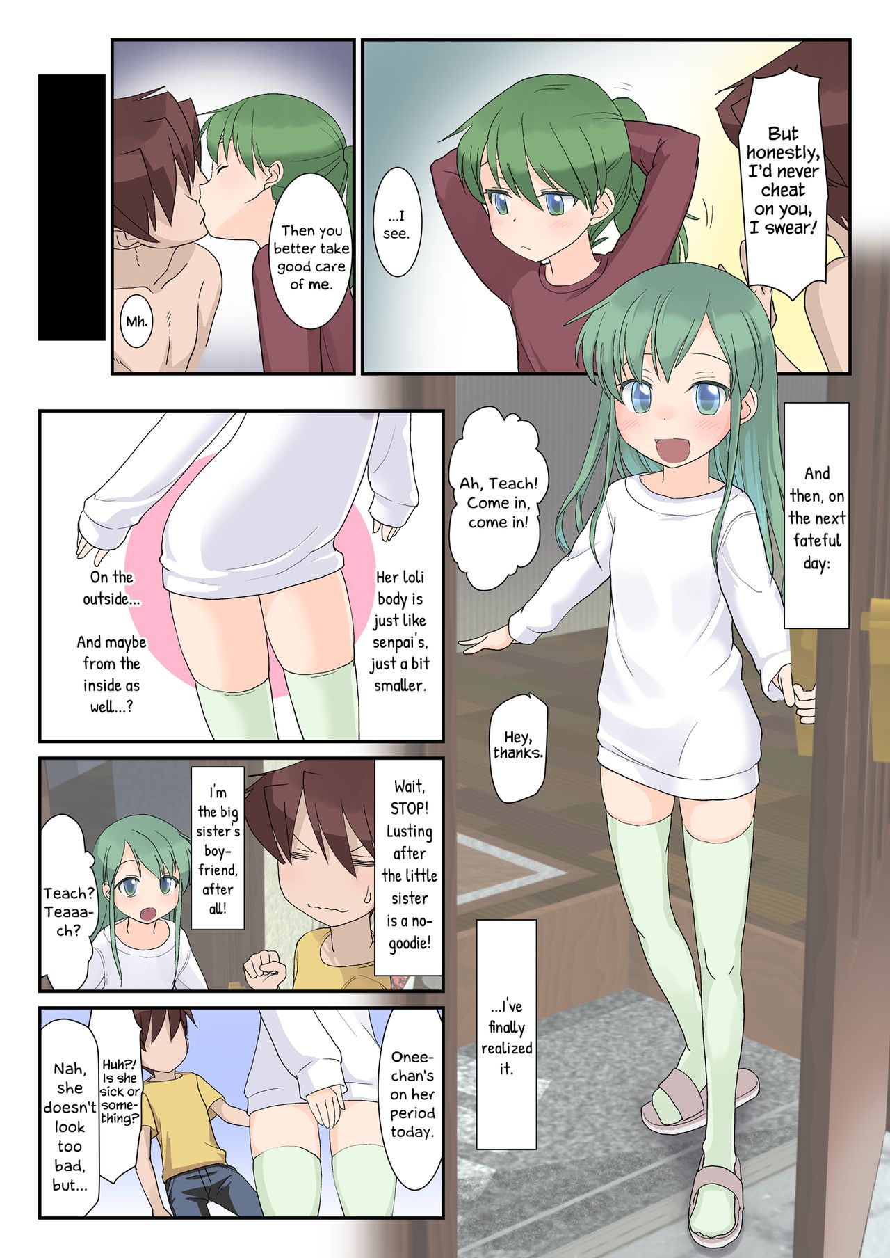 Chibikko Senpai to Sex Ecchi na Imouto to mo Sex | Lil' Shortie Senpai Sex and Lewd Little Sister Sex page 9 full