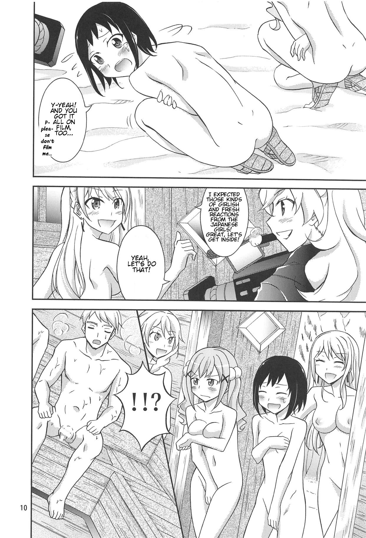 Band Girls in Konyoku Sauna | Band Girls in a Mixed Sauna page 9 full