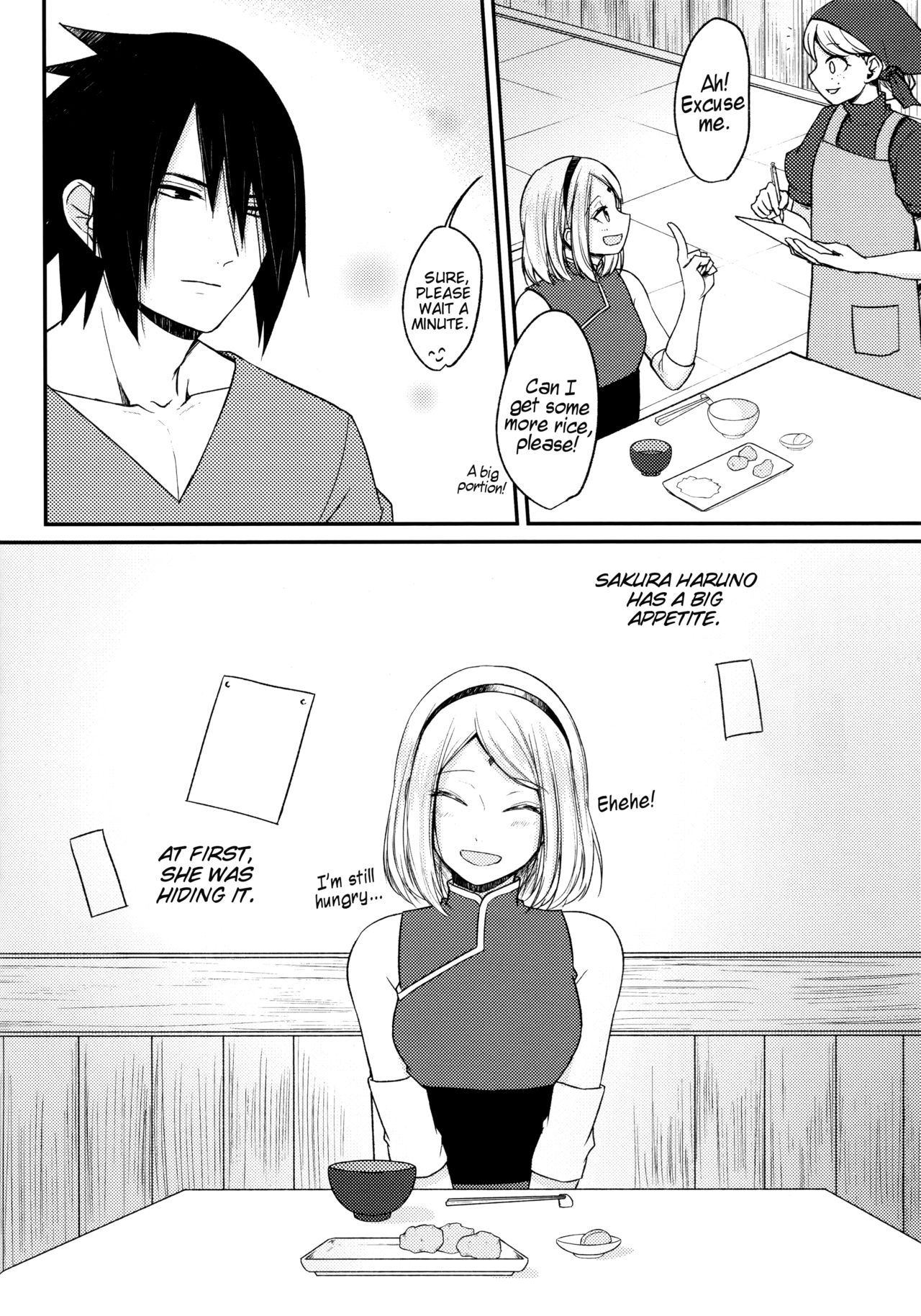 Ore no onna wa yoku taberu | My woman eats well page 8 full