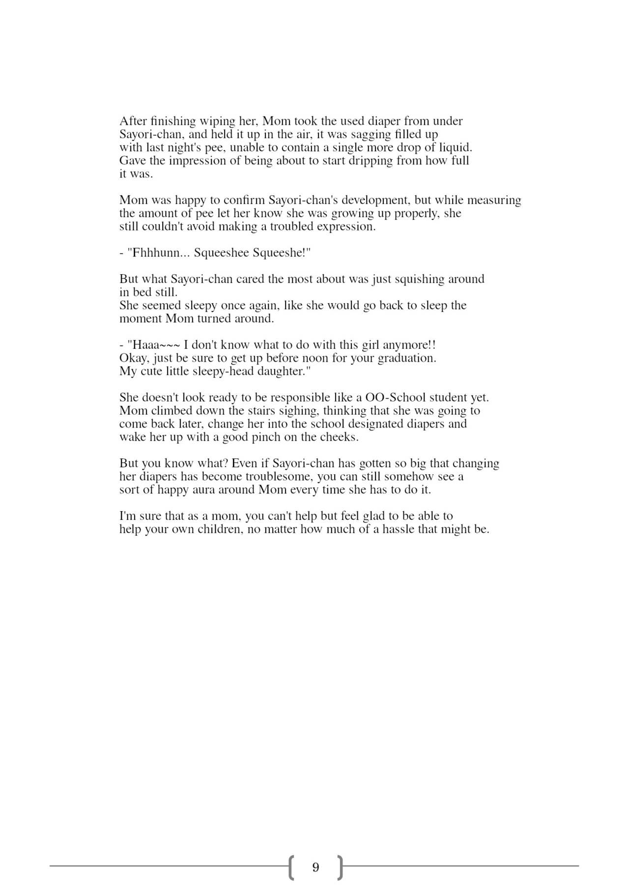 Omutsu na △ Gakkou - Sei Marine Gakuen <Zenpen> - Haru to Natsu no Kiroku page 9 full