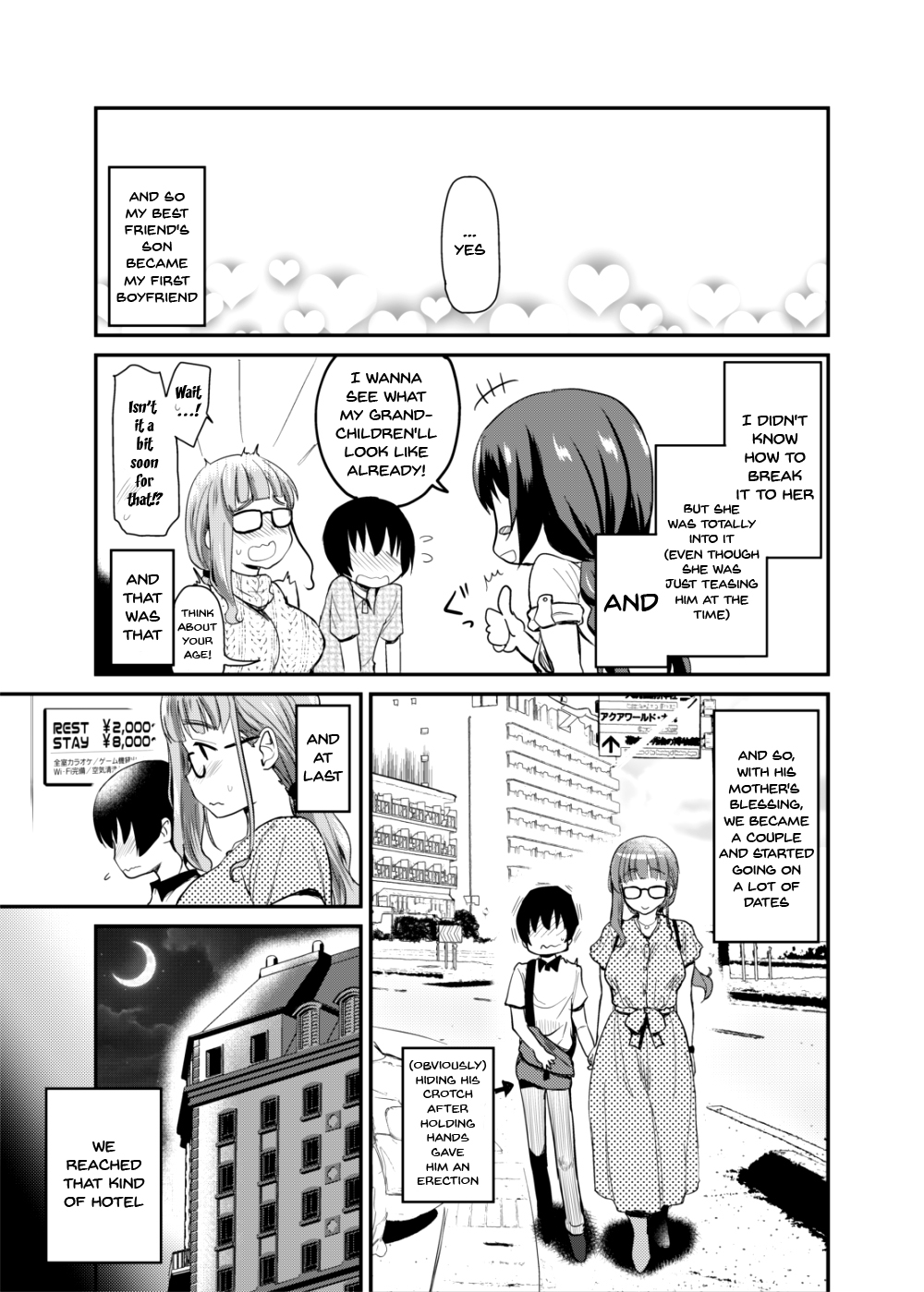 Kareshi Inai Reki = Nenrei no Watashi  ga, Shinyuu no Kodomo no Otokonoko to Umarete Hajimete LoveHo ni Haitta Hanashi. page 7 full