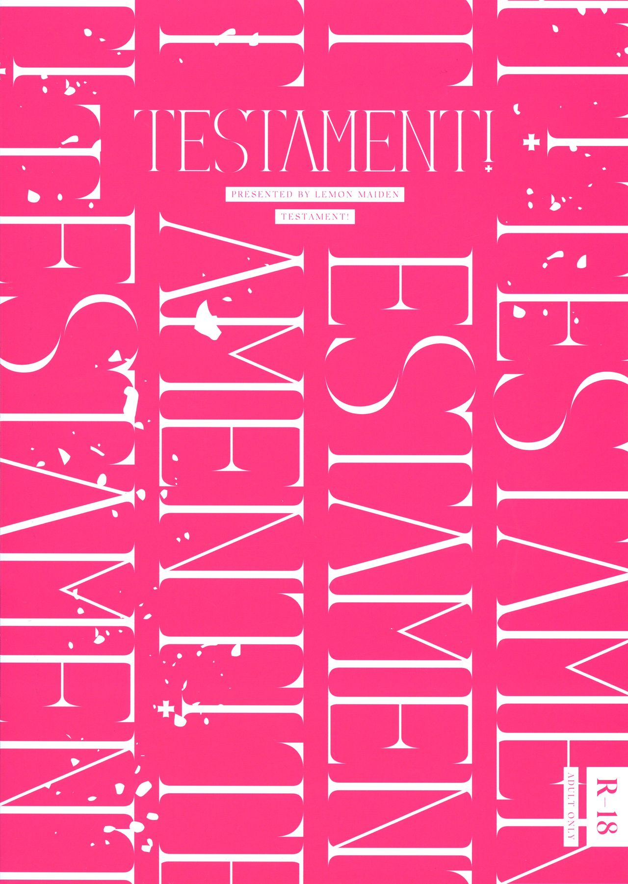 TESTAMENT! page 2 full