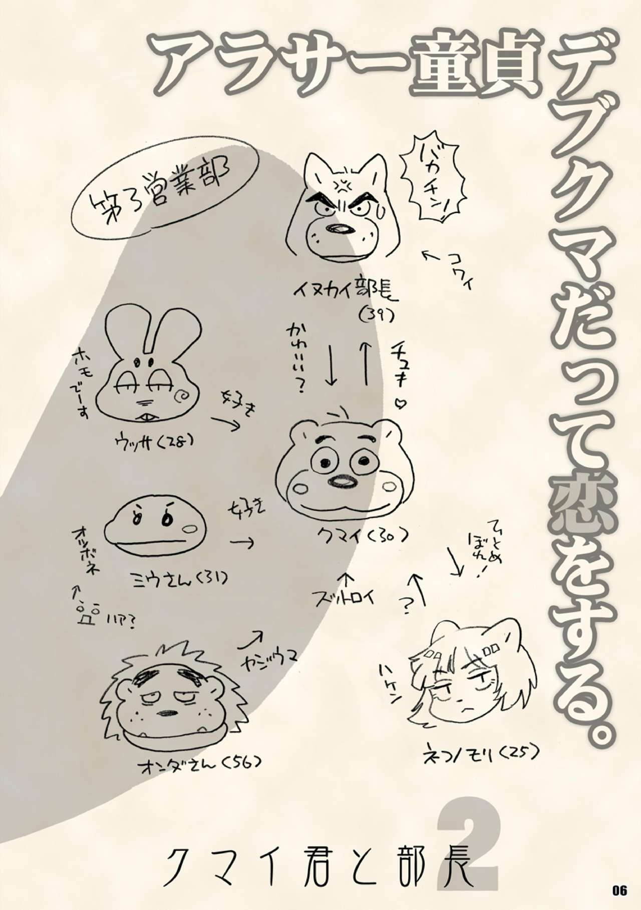 AroThir Doutei Debu Kuma datte Koi o Suru. page 6 full