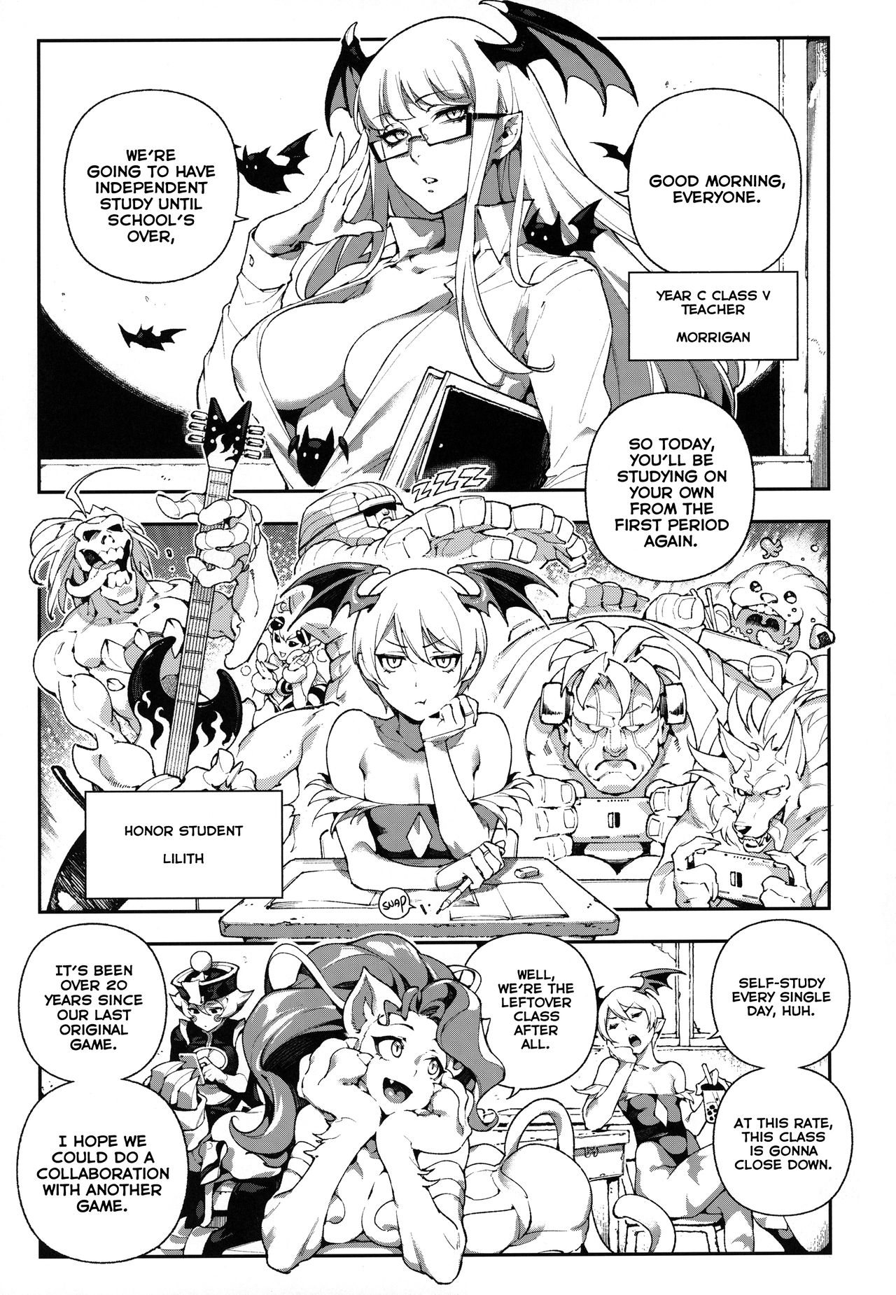 Fighter Girls ・ Vampire page 3 full